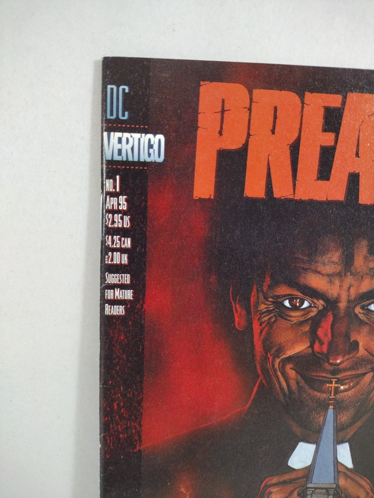 Preacher #1 (1995) DC Vertigo Comic 1st Print 1st  Jesse Custer VF