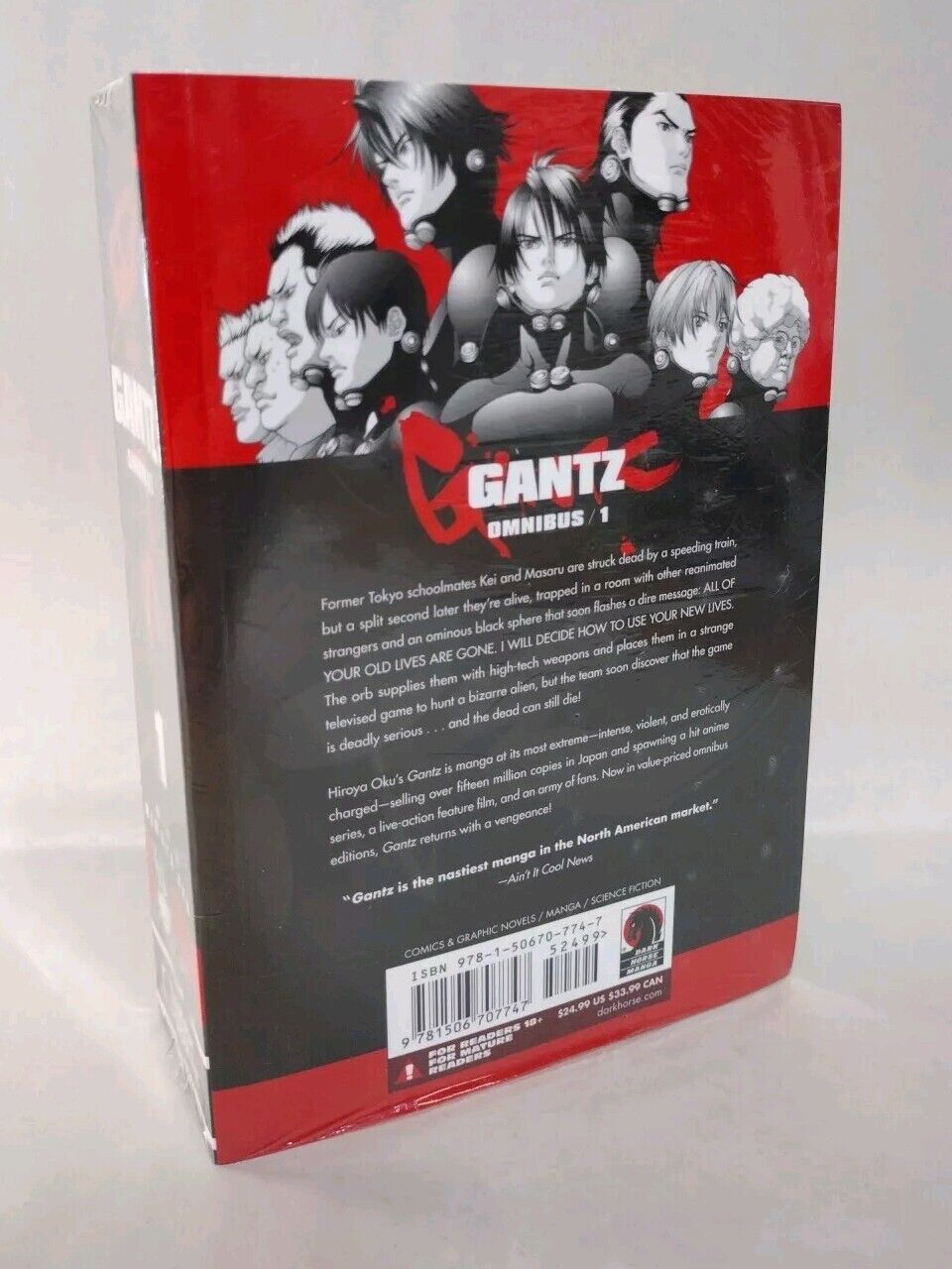 Gantz Omnibus Vol 1 Dark Horse Hiroya Oku TPB SC New Sealed 