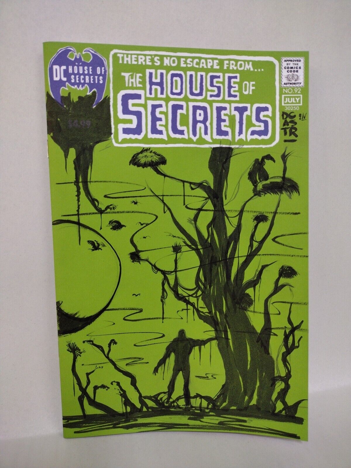 House Of Secrets 94 Facsimile (2024) DC Comic Sketch Cover W Original DCastr Art