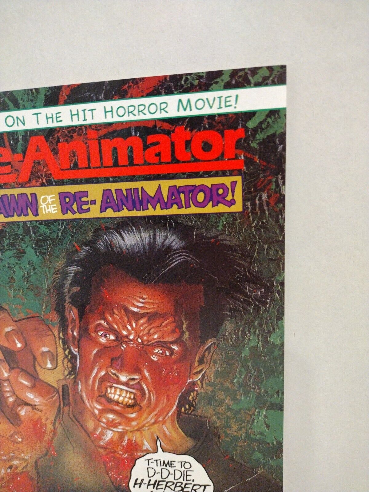 Re-Animator Dawn of the Re-Animator #2 1992 Adventure Comics Early Spawn AD