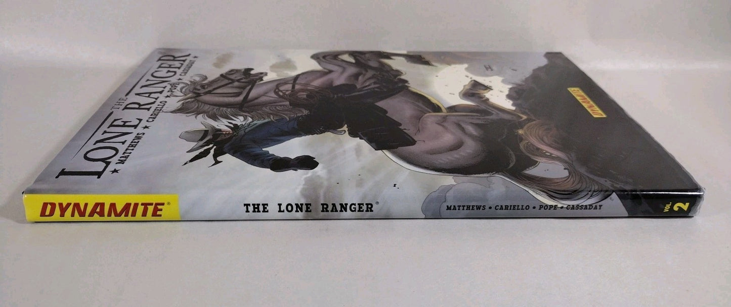 Lone Ranger Vol 2 Lines Not Crossed (2008) Dynamite HC VG Brett Mathews Cariello
