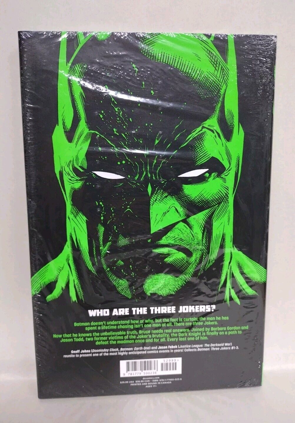 Batman Three Jokers (2020) DC Comics Hardcover New Sealed