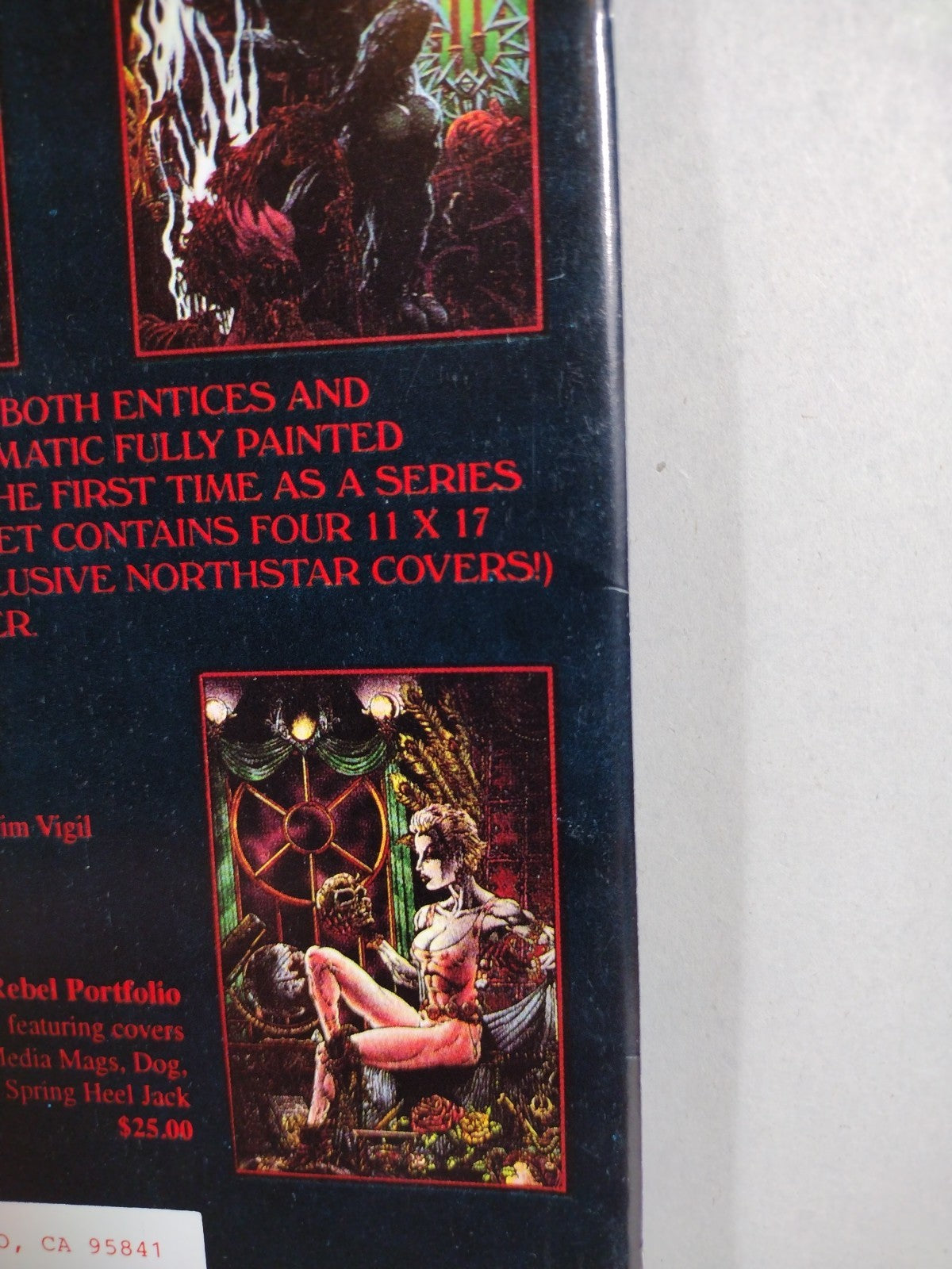 FAUST LOVE OF THE DAMNED Act 11 (1995) Rebel Studios Comic Vigil Quinn VF