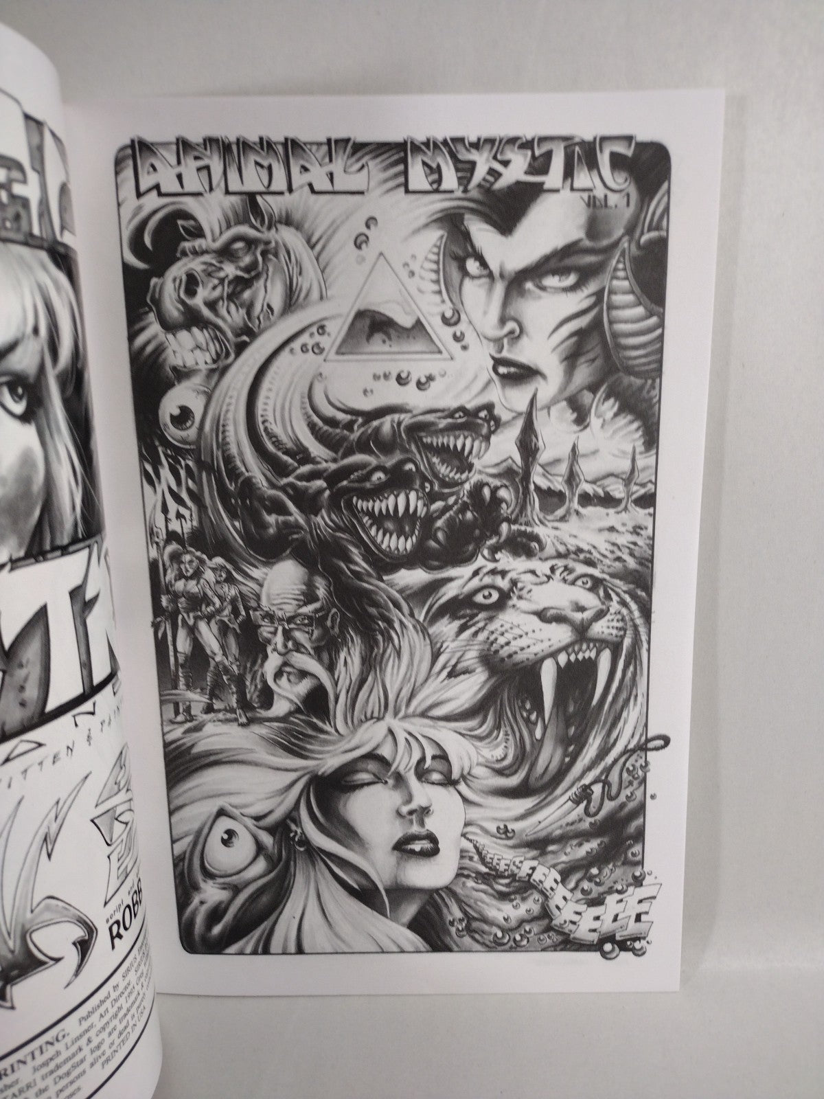 Animal Mystic (1995) Sirius Comic Lot Set #1 2 3 4 Dark One Greg Williams VF-NM