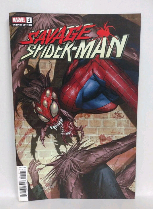 Savage Spider-Man #1 (2022) Marvel Comic 1:100 INHYUK LEE Ratio Variant NM