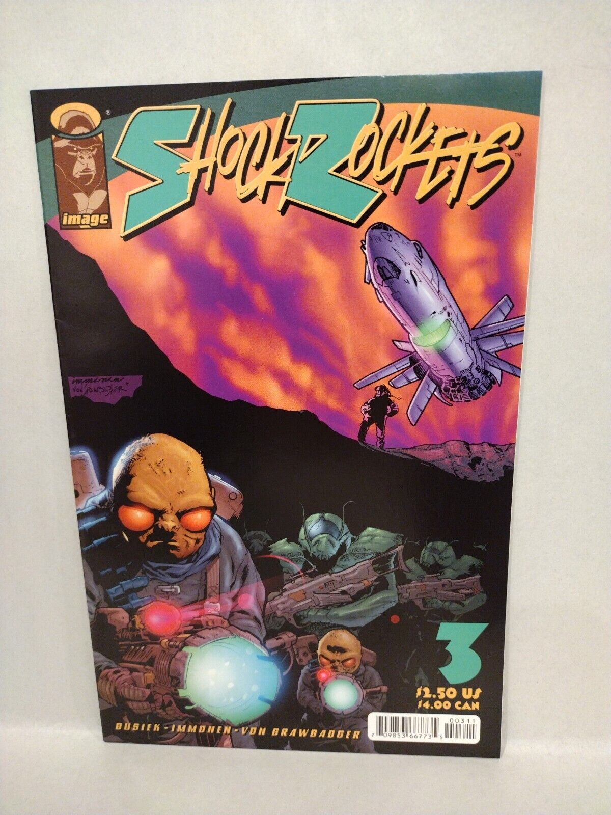 Shock Rockets (2000) Complete Image Gorilla Comic Lot Set #1-6 Busiek Immonnen