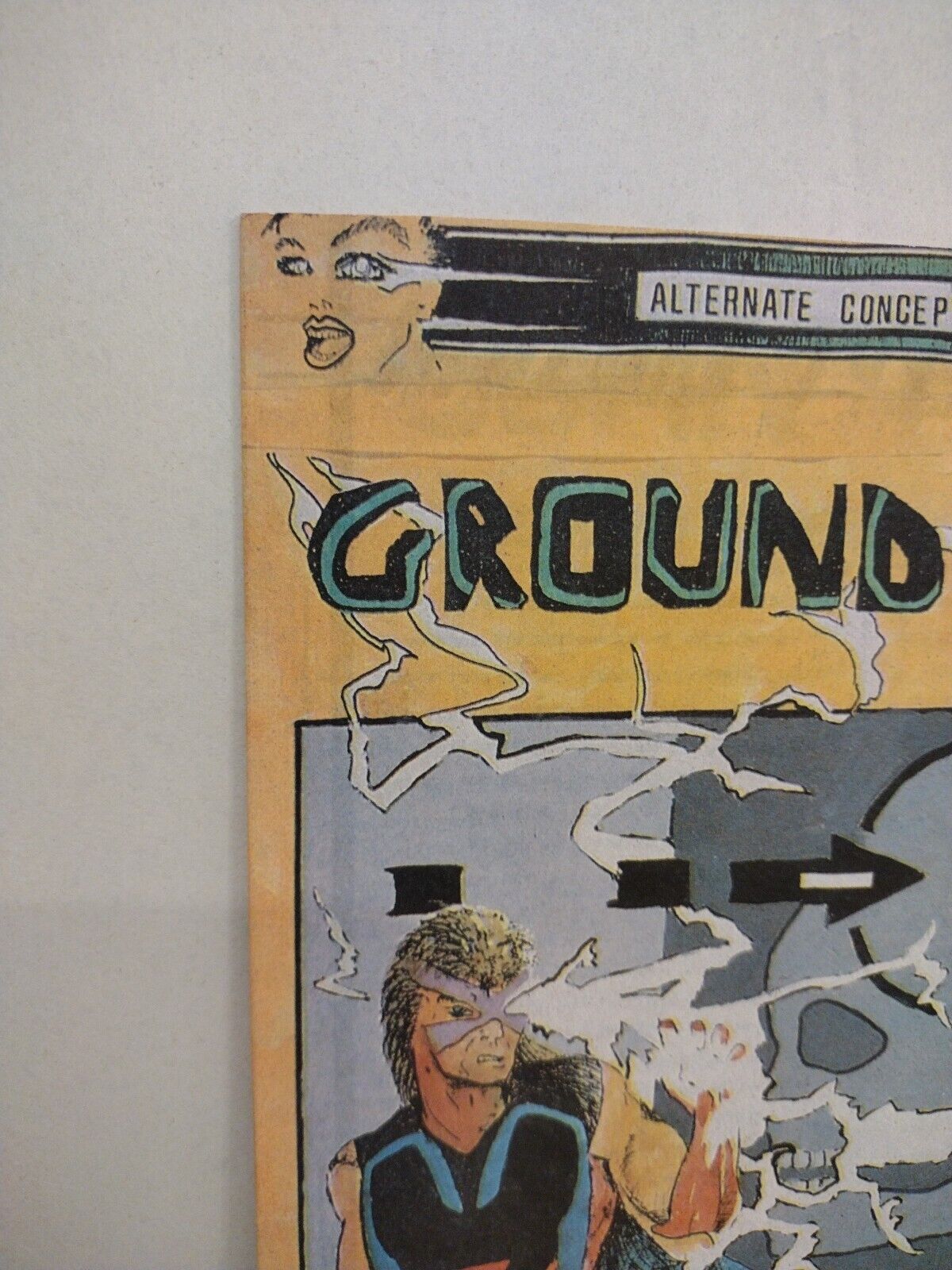 Ground Zero Bi-Monthly #1 (1986) Alternative Comic & Fanzine 1st Meteor Man