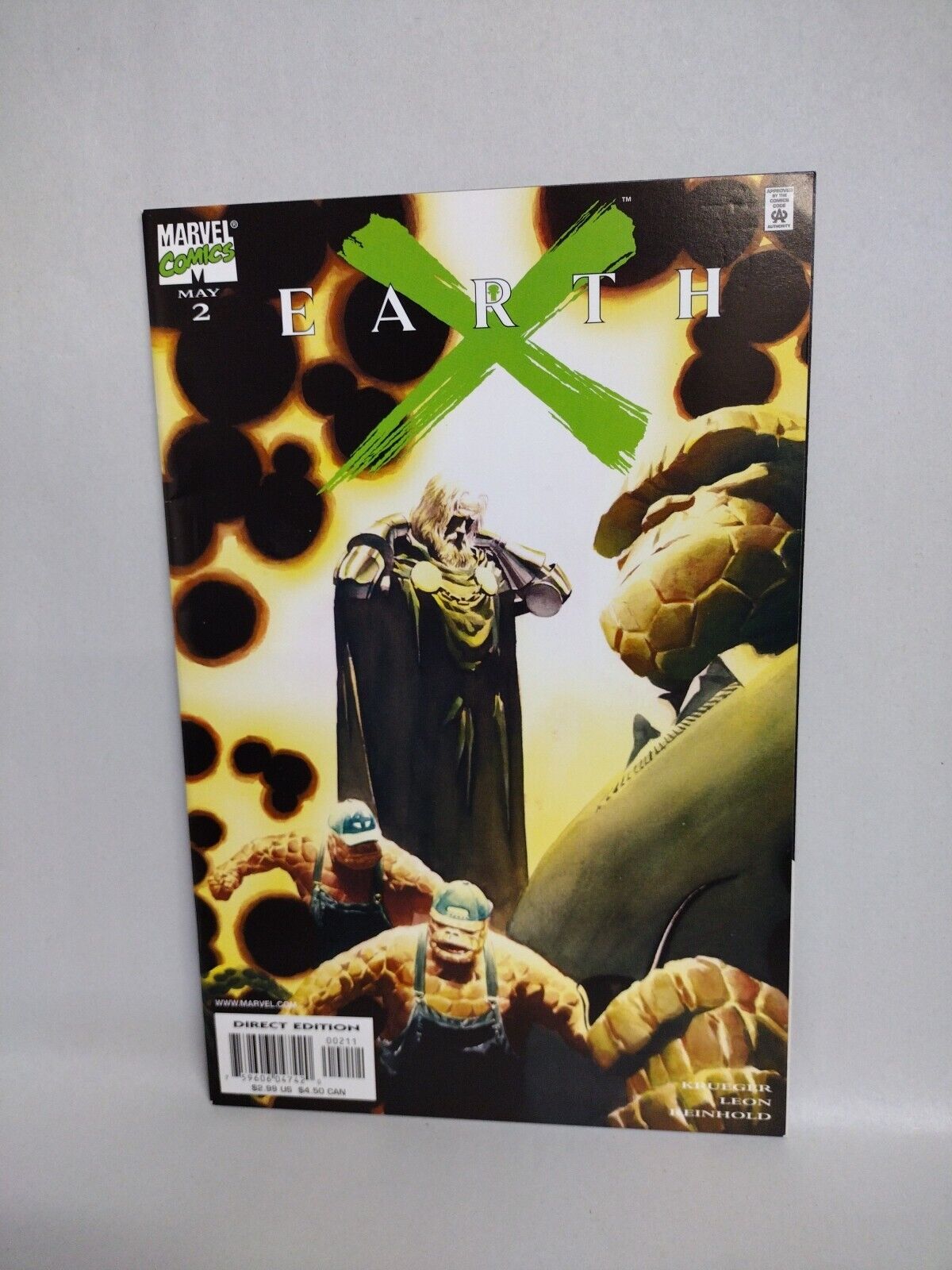 Earth X (1999) Marvel Comic Lot Set #0 1 2 3 4 5 6 7 JP Leon Alex Ross Cover Art