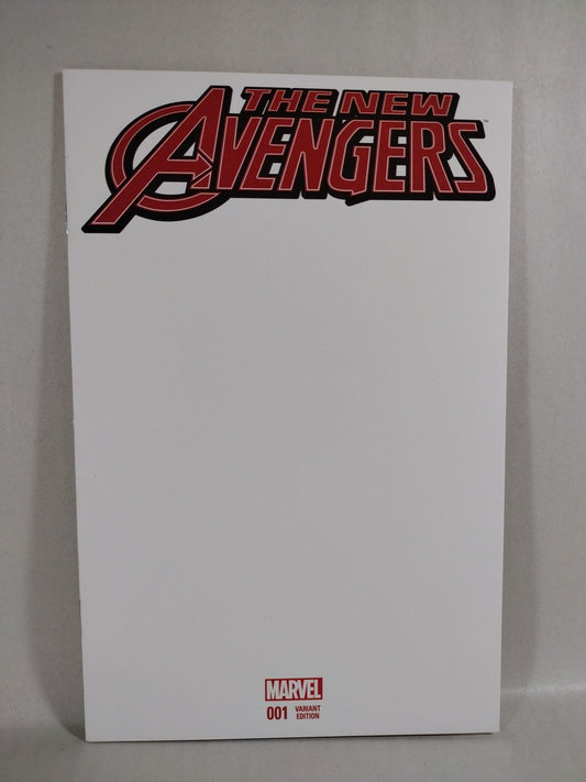 New Avengers #1 (2015) Marvel Blank Sketch Variant Cover Comic New NM