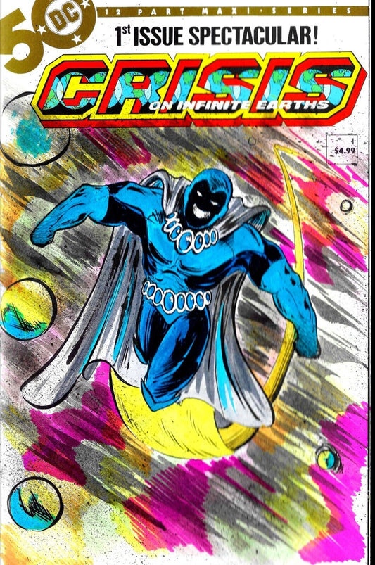 Crisis On Infinite Earths #1 (2024) DC Comic Variant Sketch Cover W Original Art