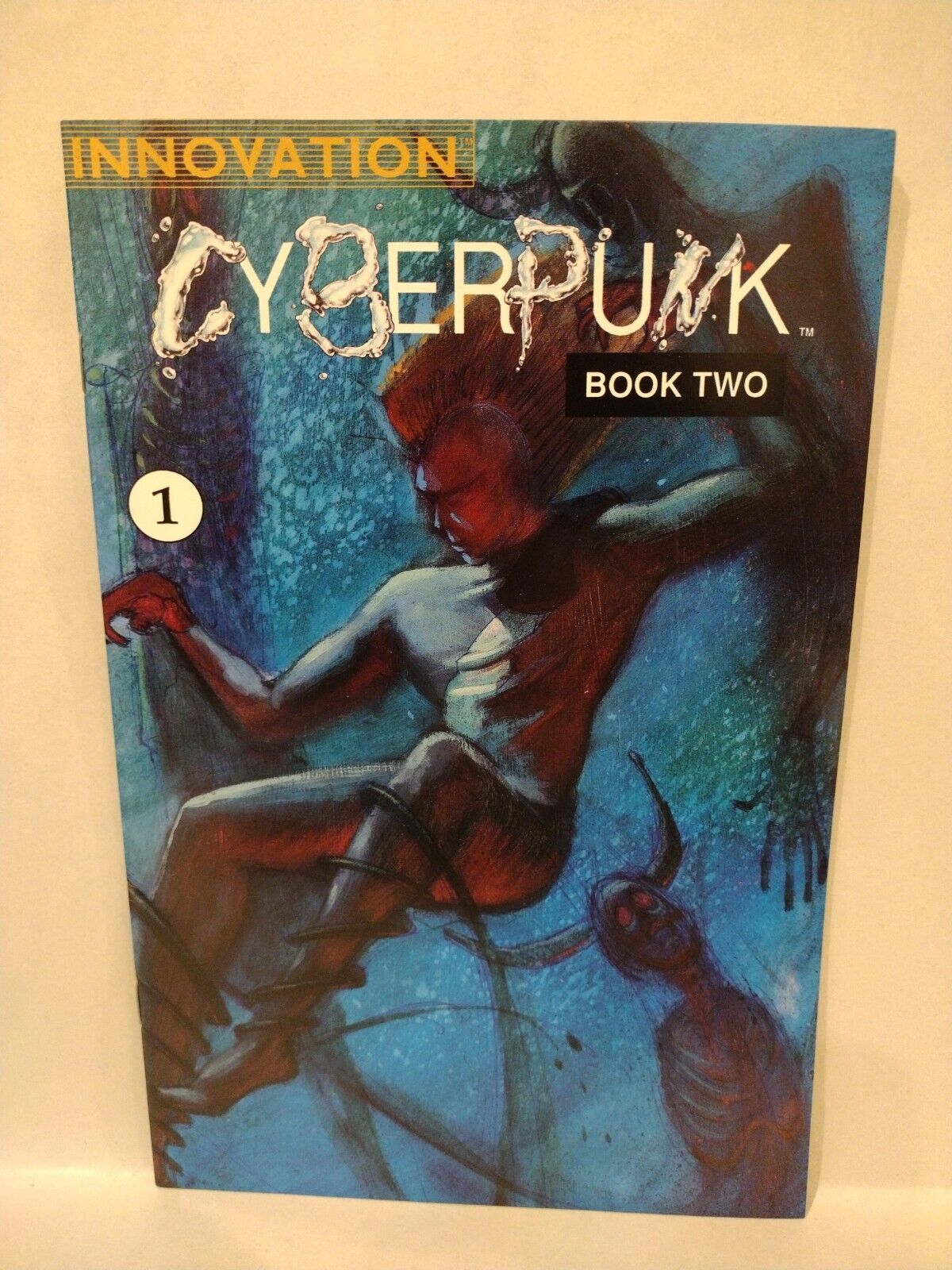 Cyberpunk Book Two (1990) Innovation Complete Comic Mini-series #1 2