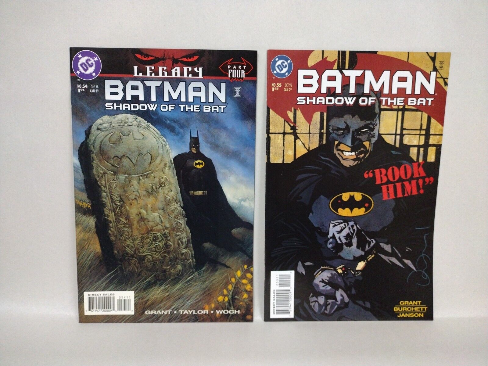 Batman Shadow Of The Bat (1996) DC Comic Lot Set #52-59 61 62 Annual 4 VF-NM