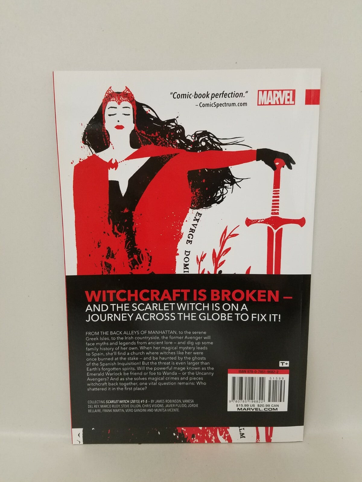Scarlet Witch Vol 1 Witches' Road (2016) Marvel TPB Wanda Vision David Aja New