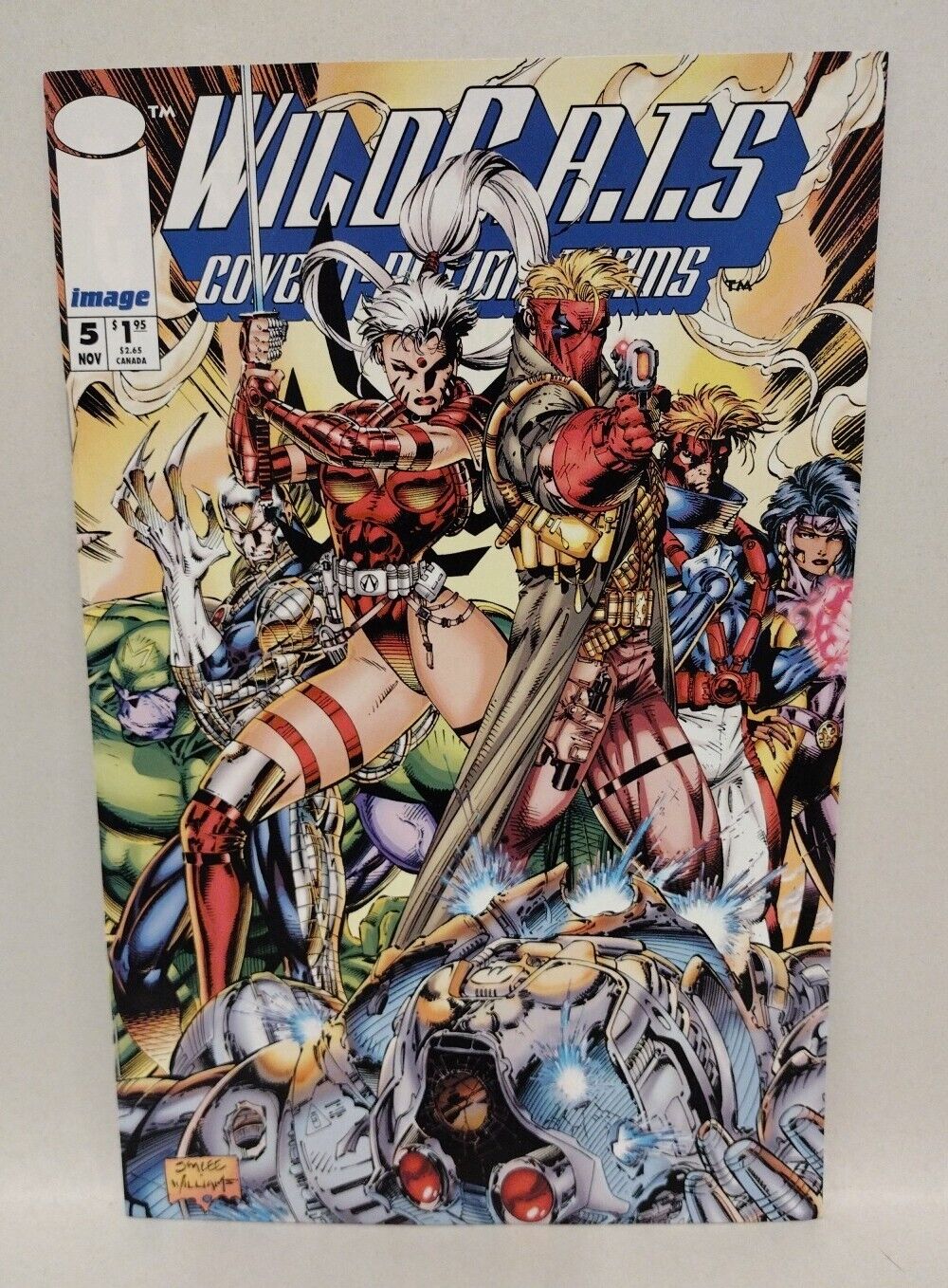 Wildcats (1992) Image Comic Lot Set #1 2 3 4 5 6 Jim Lee Killer Instinct VF-NM