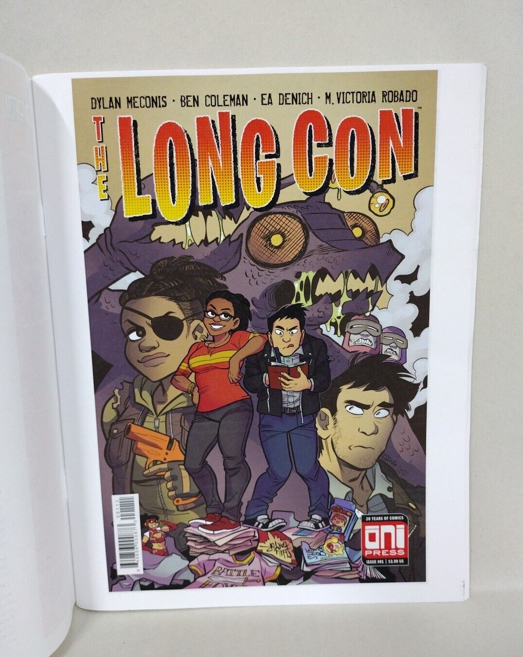 Long Con (2018) Oni Press Advance Review Copy Comic Magazine Collection #1-3