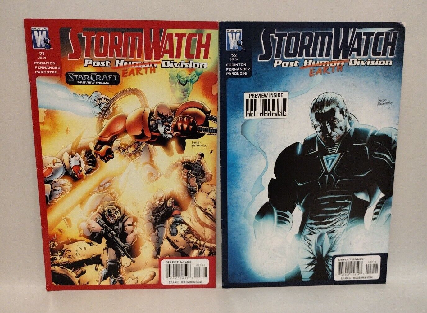 Stormwatch Post Human Division (2008) Wildstorm Comic Set #13-24 Last Issues