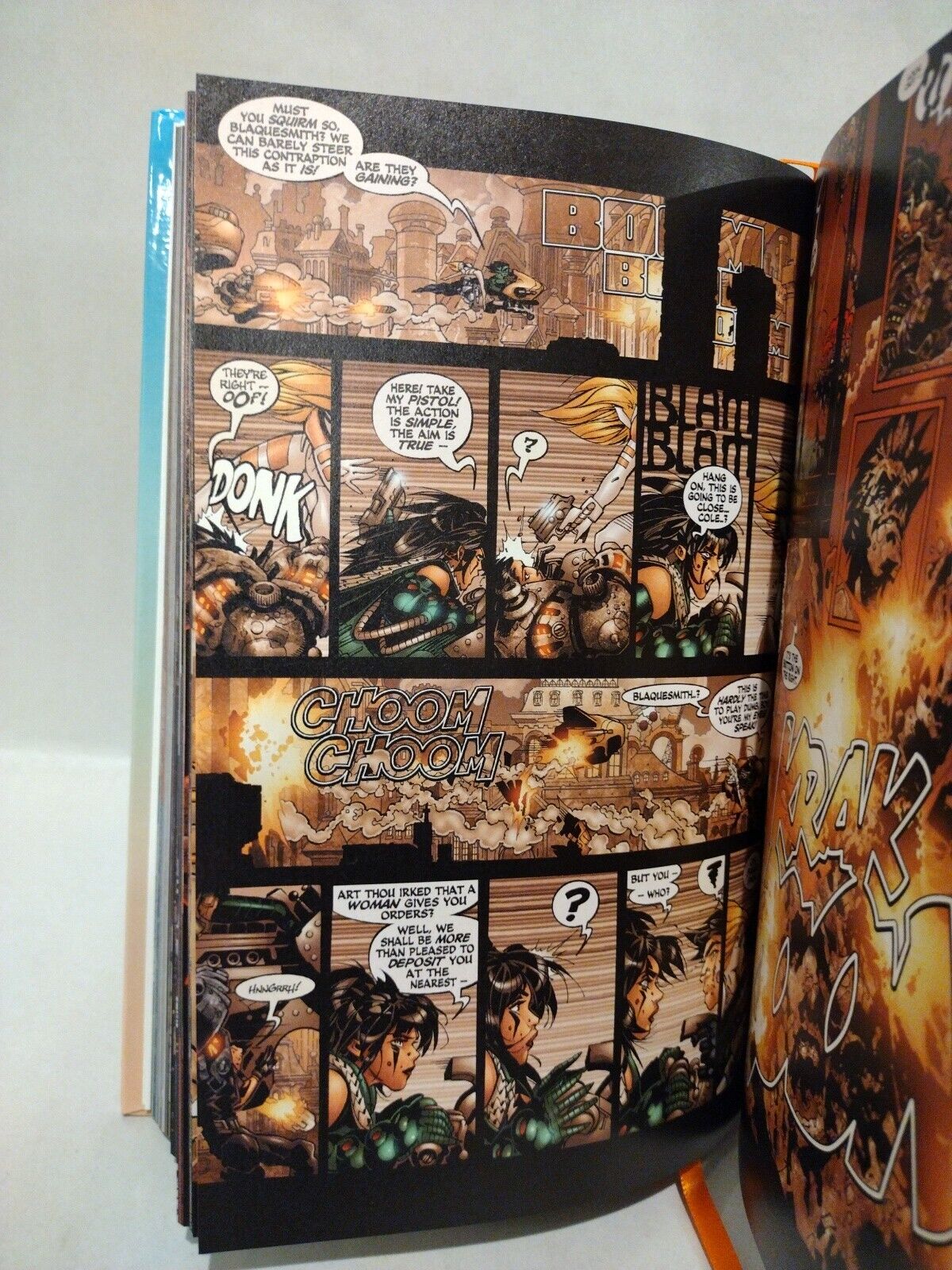Chris Bachalo's Steampunk (2000) Complete Collect ARG Custom Bound Comic HC #138
