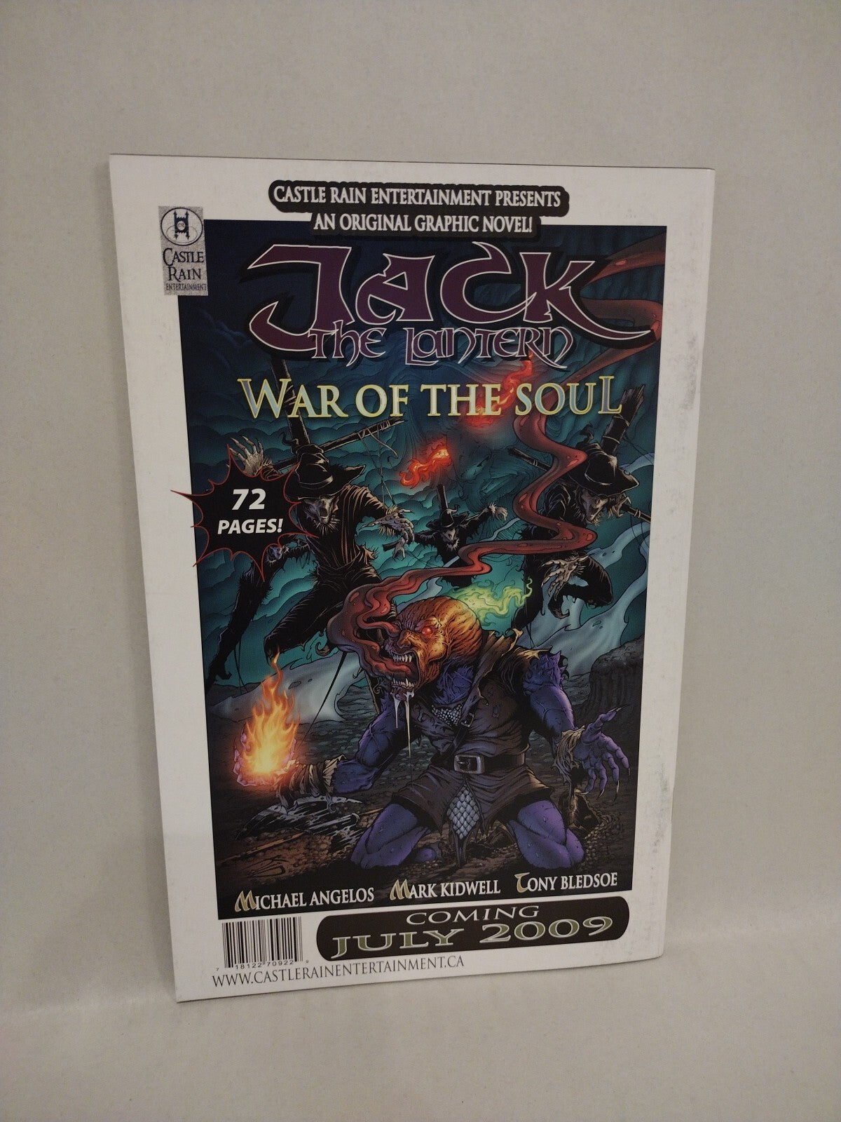 Jack the Lantern Ghosts (2007) Castle Rain Complete Comic Set FCBD Preview 1 2 3