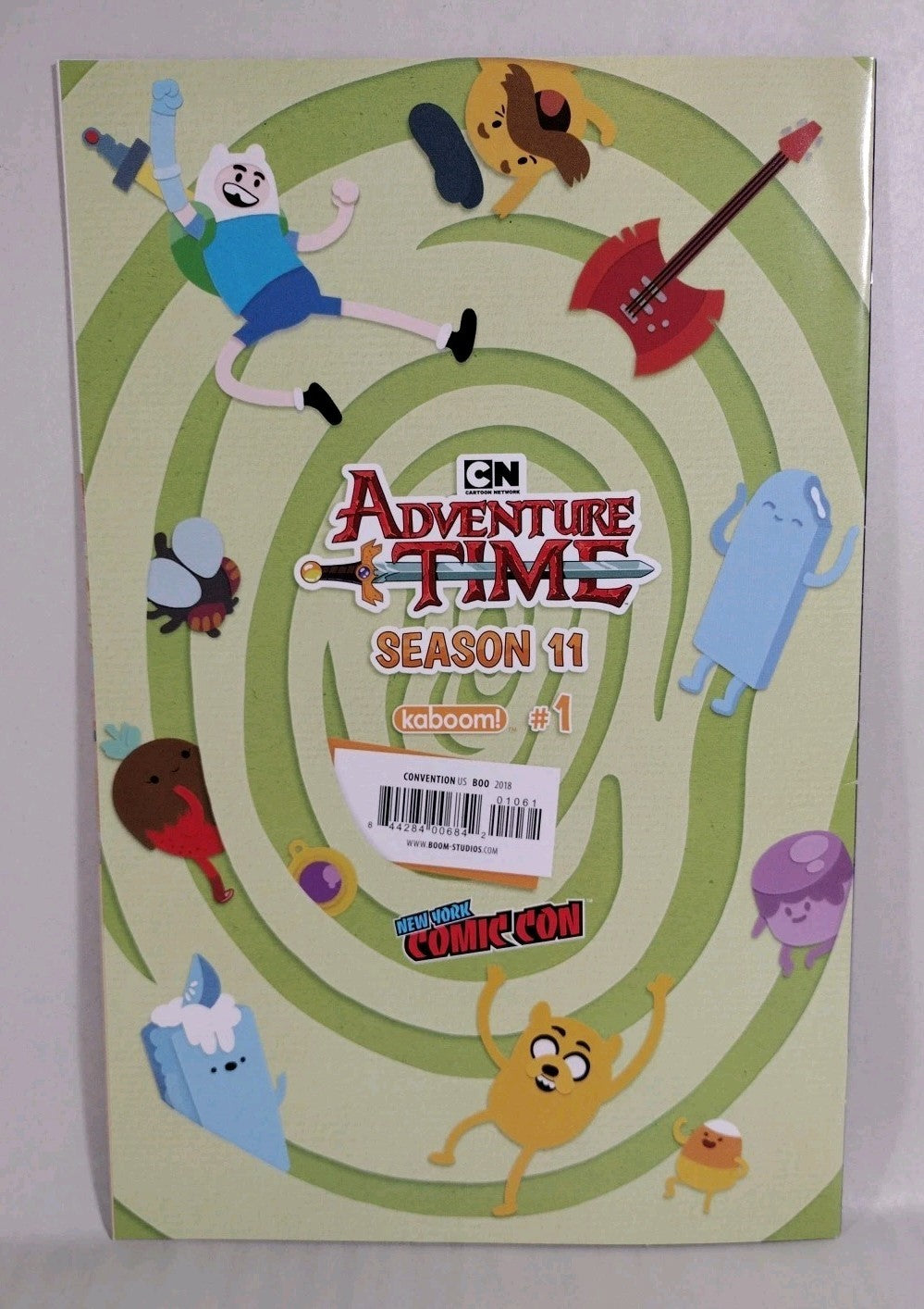 Adventure Time Season 11 #1 (2018) Boom Studios Comic NYCC Variant Cover A F-VF