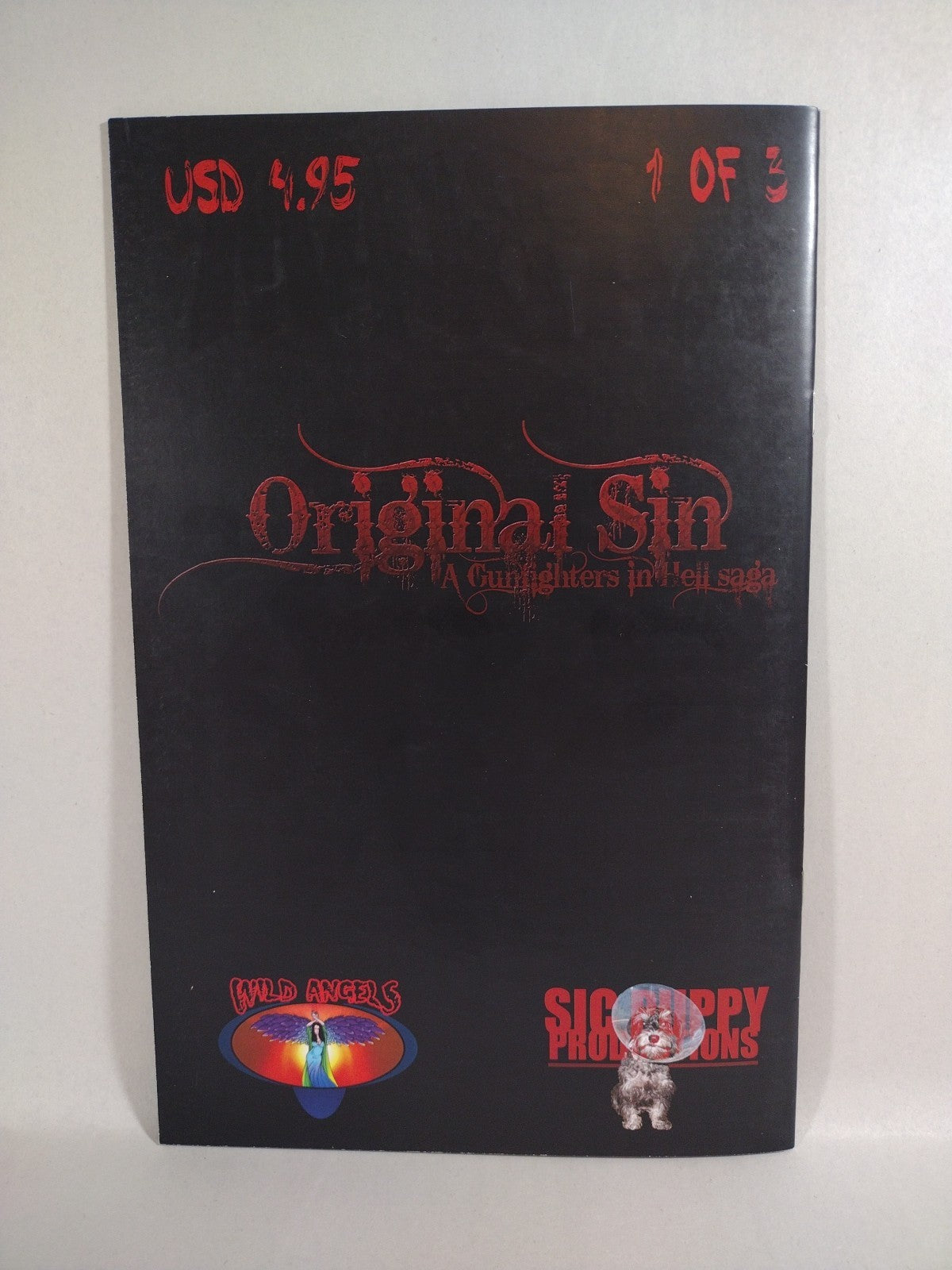 Original Sin (2012) Complete Wild Angels Comic Set #1 2 3 Signed Joe Tim Vigil