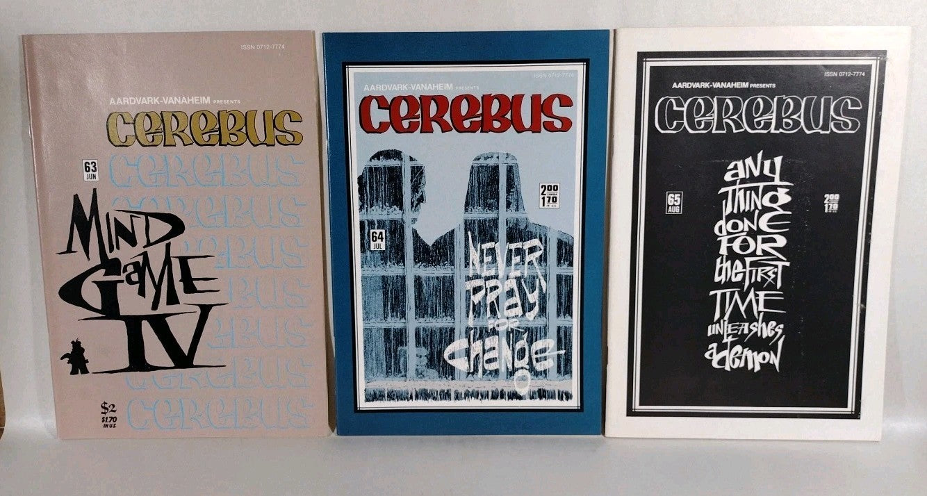 Cerebus The Aardvark 51-113 (1991) Dave Sim Complete Church & State Pt 1-60 +