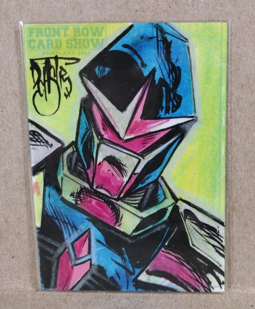 DCastr (2025) Front Row Show Exclusive Sketch Card W Original Darkhawk Art