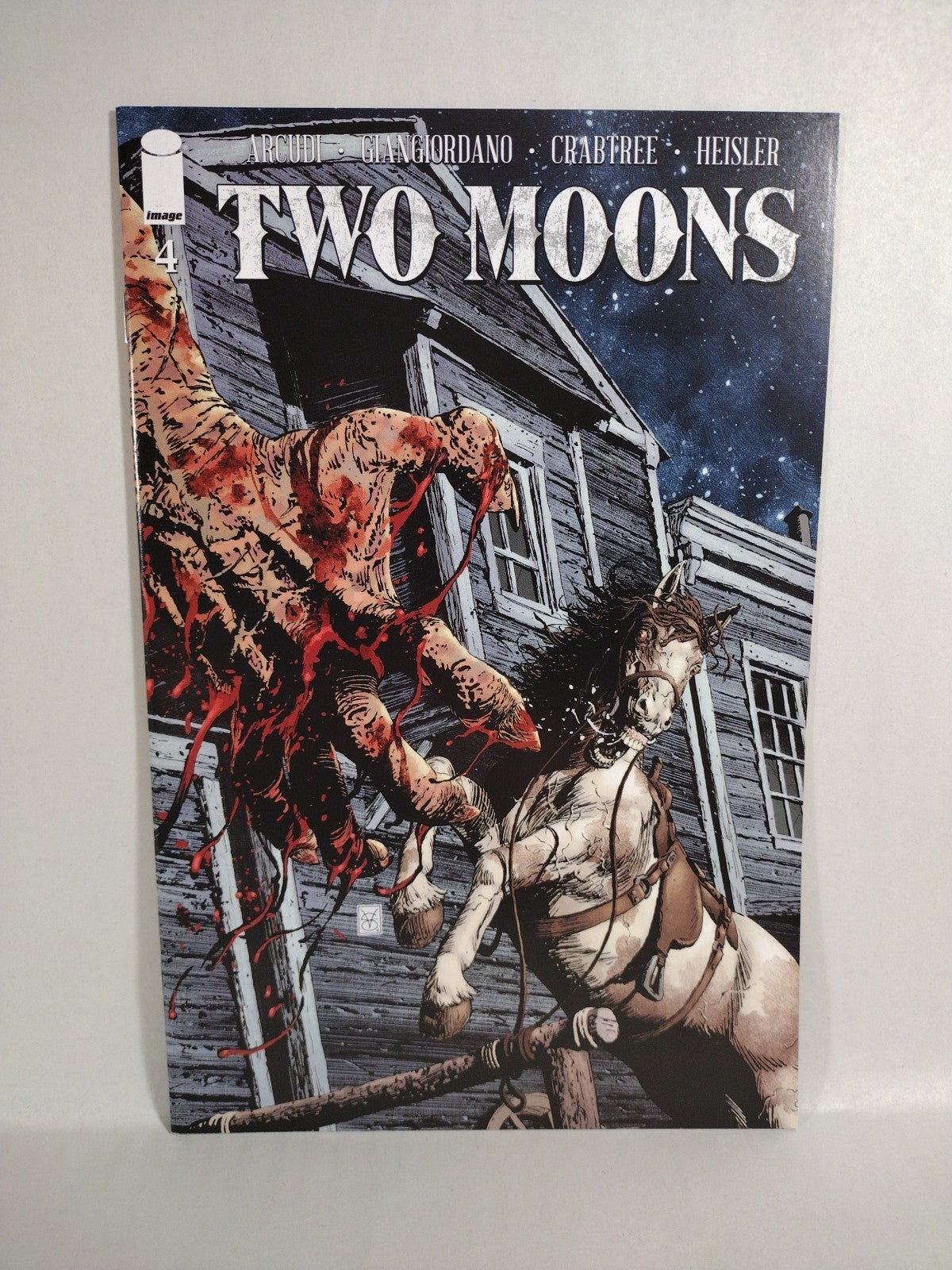Two Moons (2021) Image Comic Lot Set #1 2 3 4 John Arcudi Valerio Giangiordano