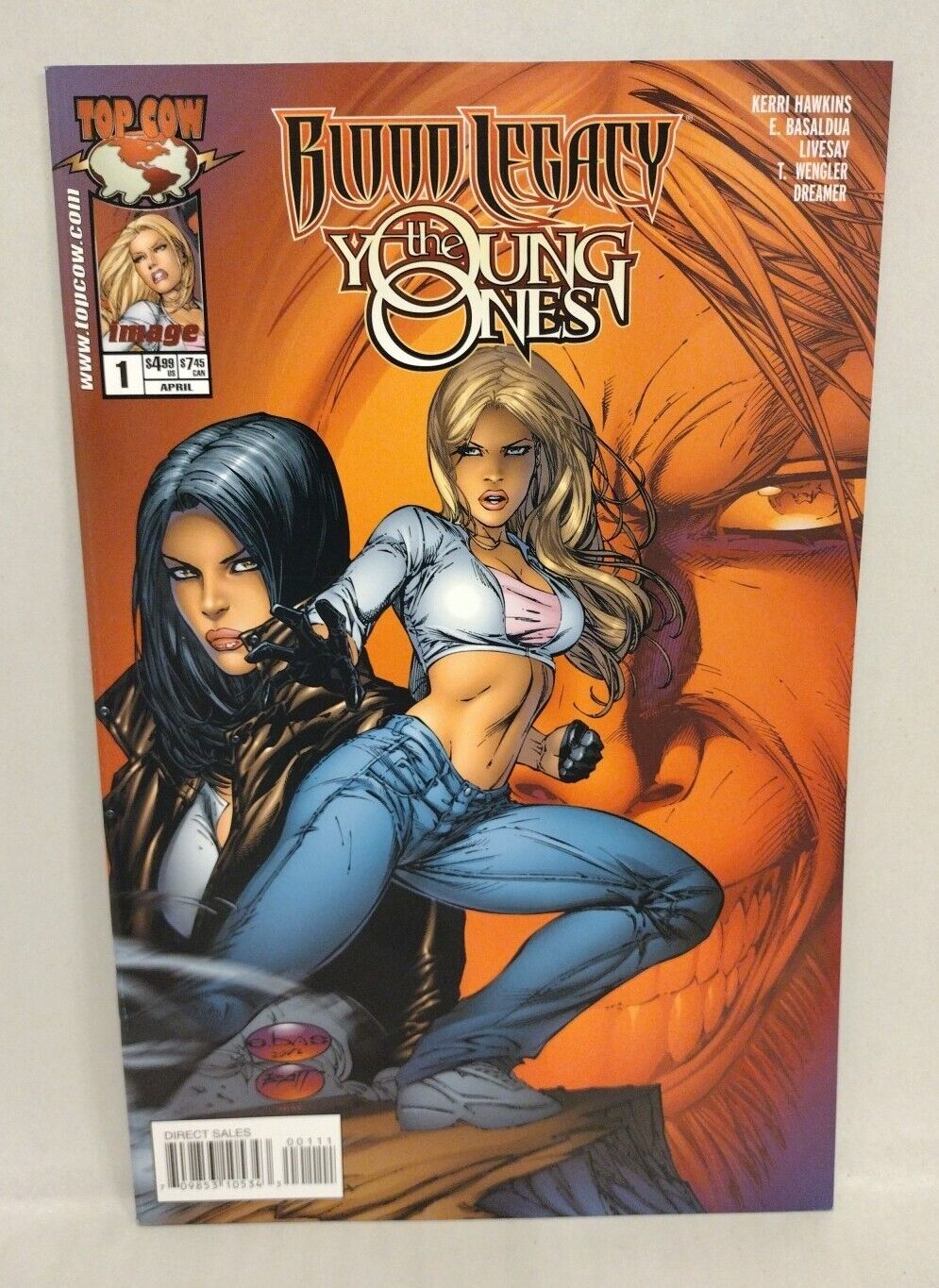 Blood Legacy (2008) Complete Image Top Cow Comic Set #1 2 3 4 Young Ones VF-NM