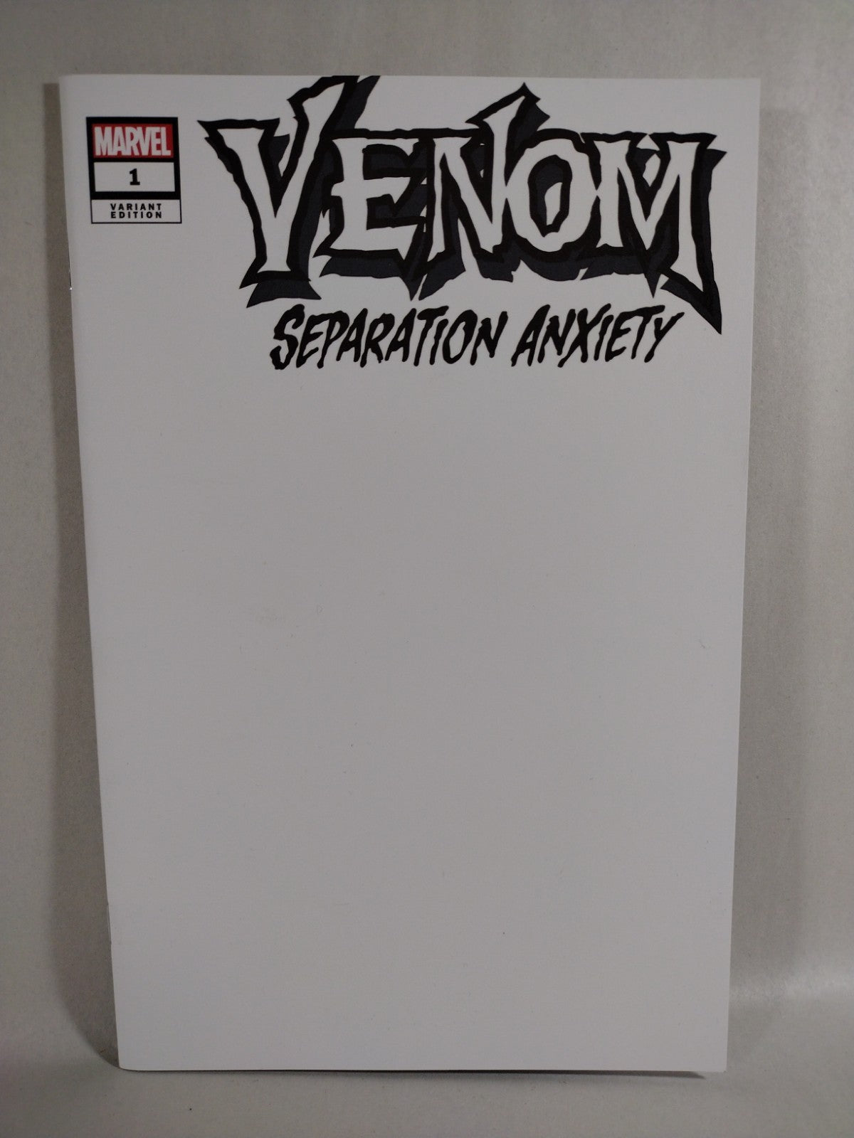 Venom Separation Anxiety #1 (2024) Marvel Blank Sketch Cover Variant New NM