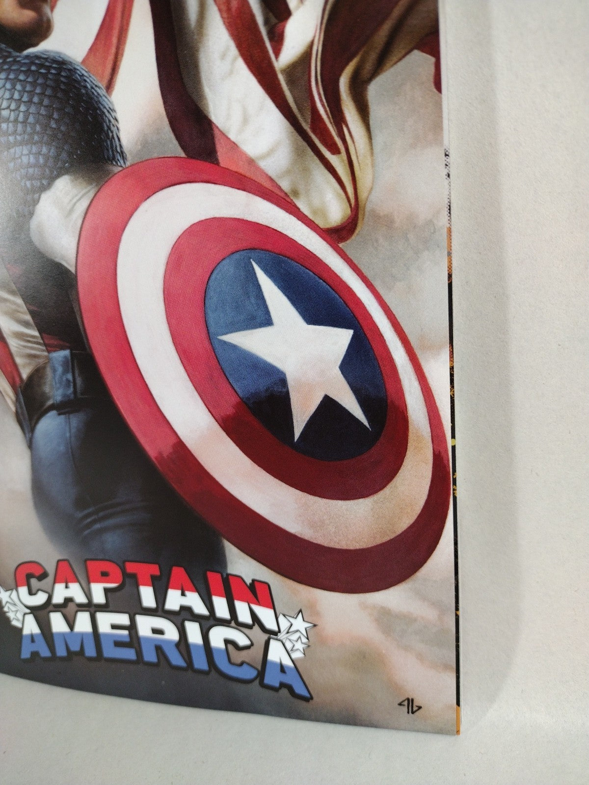 Captain America #750 (2023) Marvel Comic Adi Granov 1:50 Ratio Variant NM