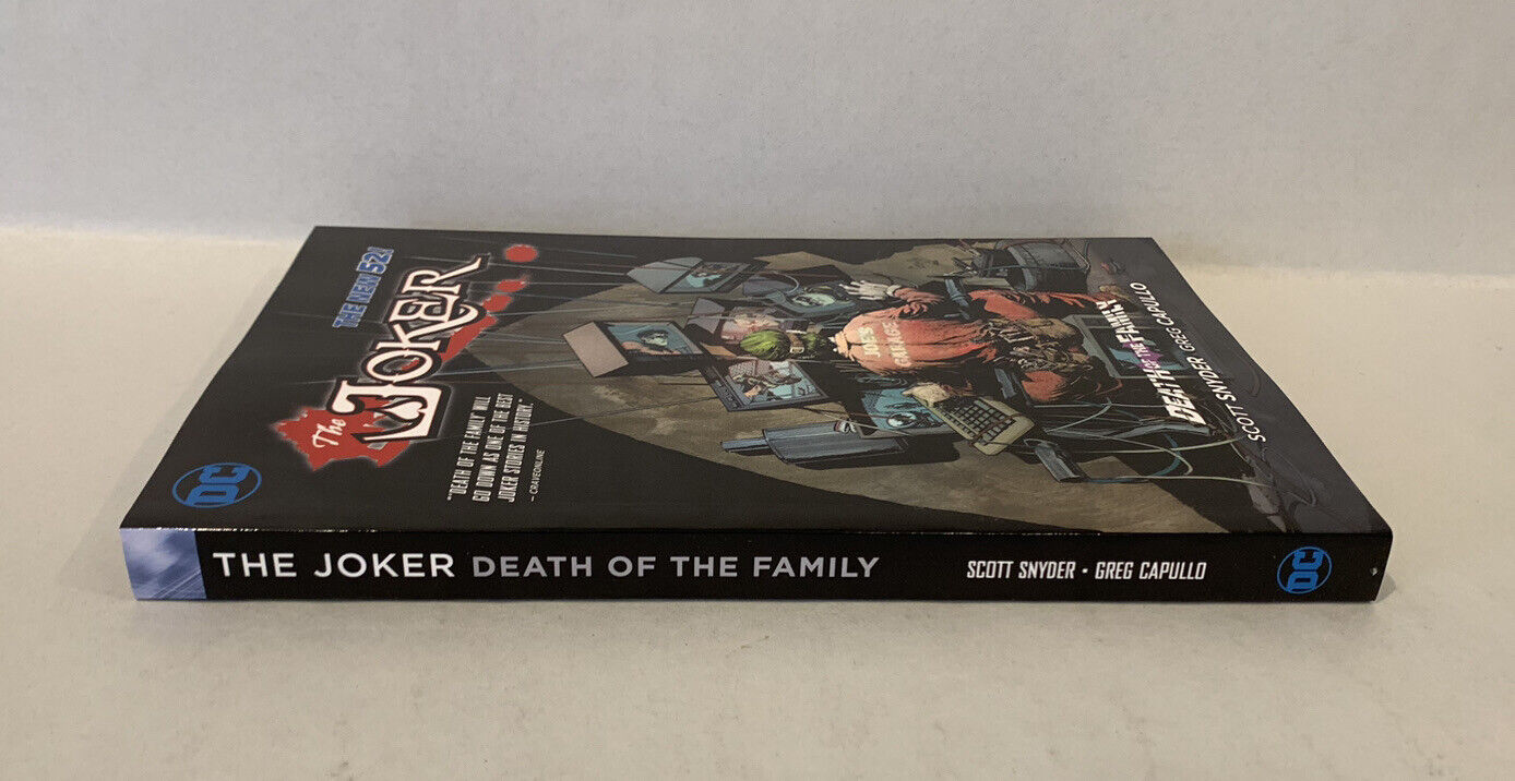 The Joker: Death of the Family Paperback by Scott Snyder (DC Comics, 2014) New