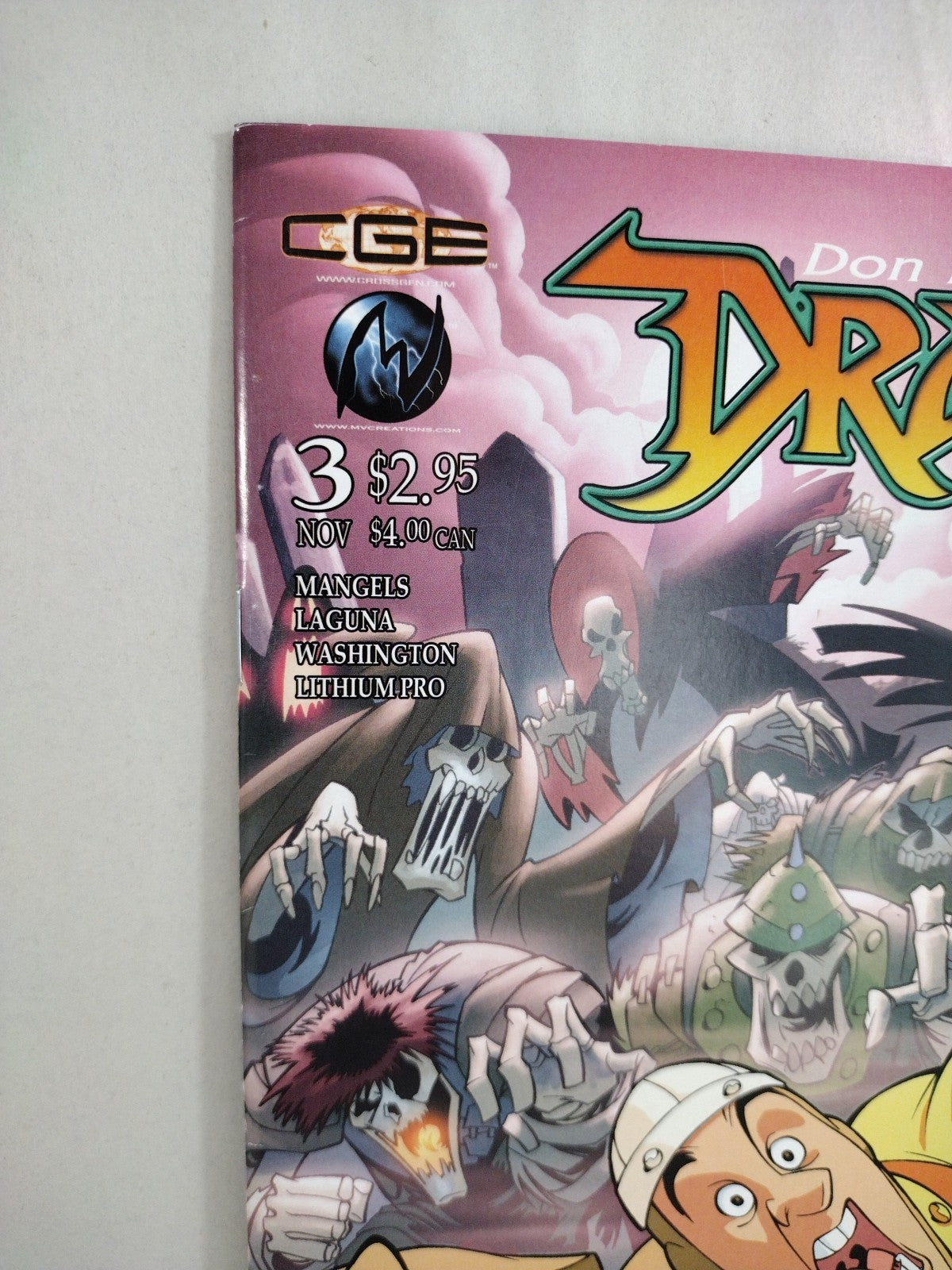 Dragon's Lair #3 (2003) CGE Don Bluth Comic VF