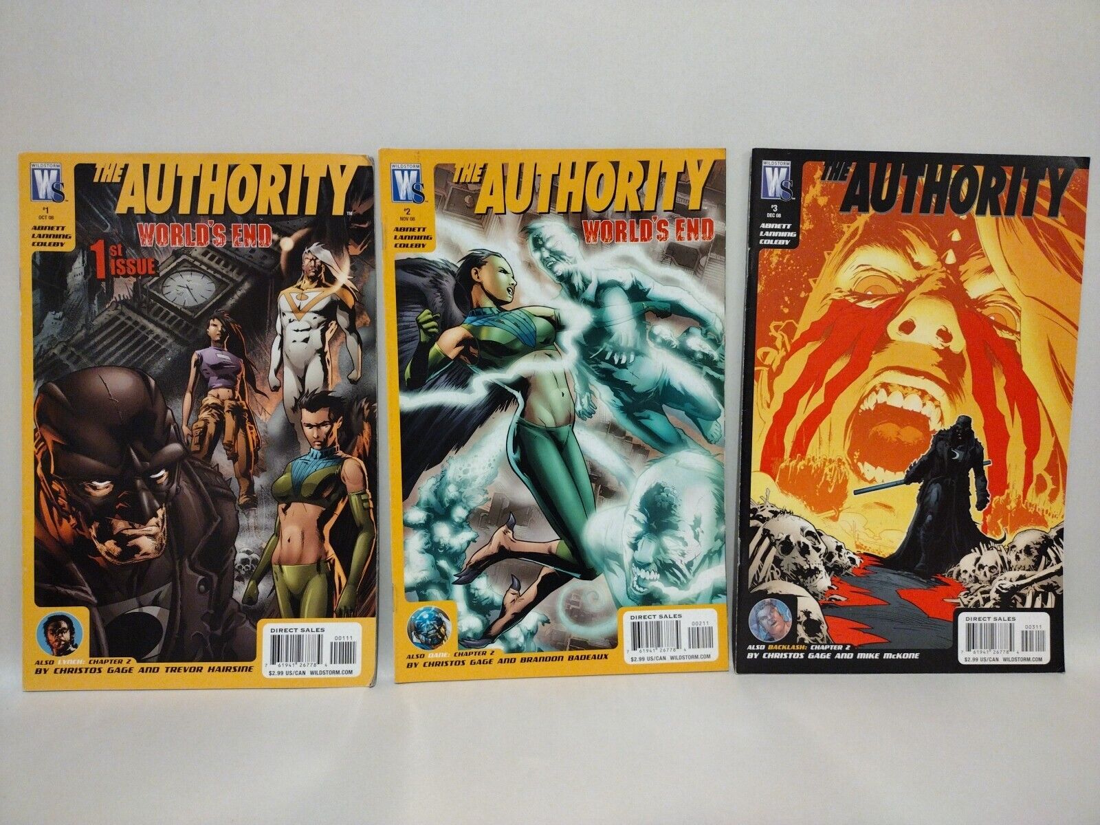 Authority (2008) #1-25 Wildstorm Reader Comic Lot Set Christos Cage