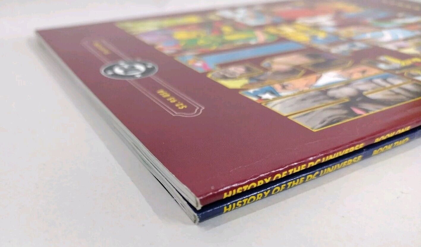 HISTORY OF THE DC UNIVERSE (1986) Complete DC Comic Mini-series #1 2 Georg Perez