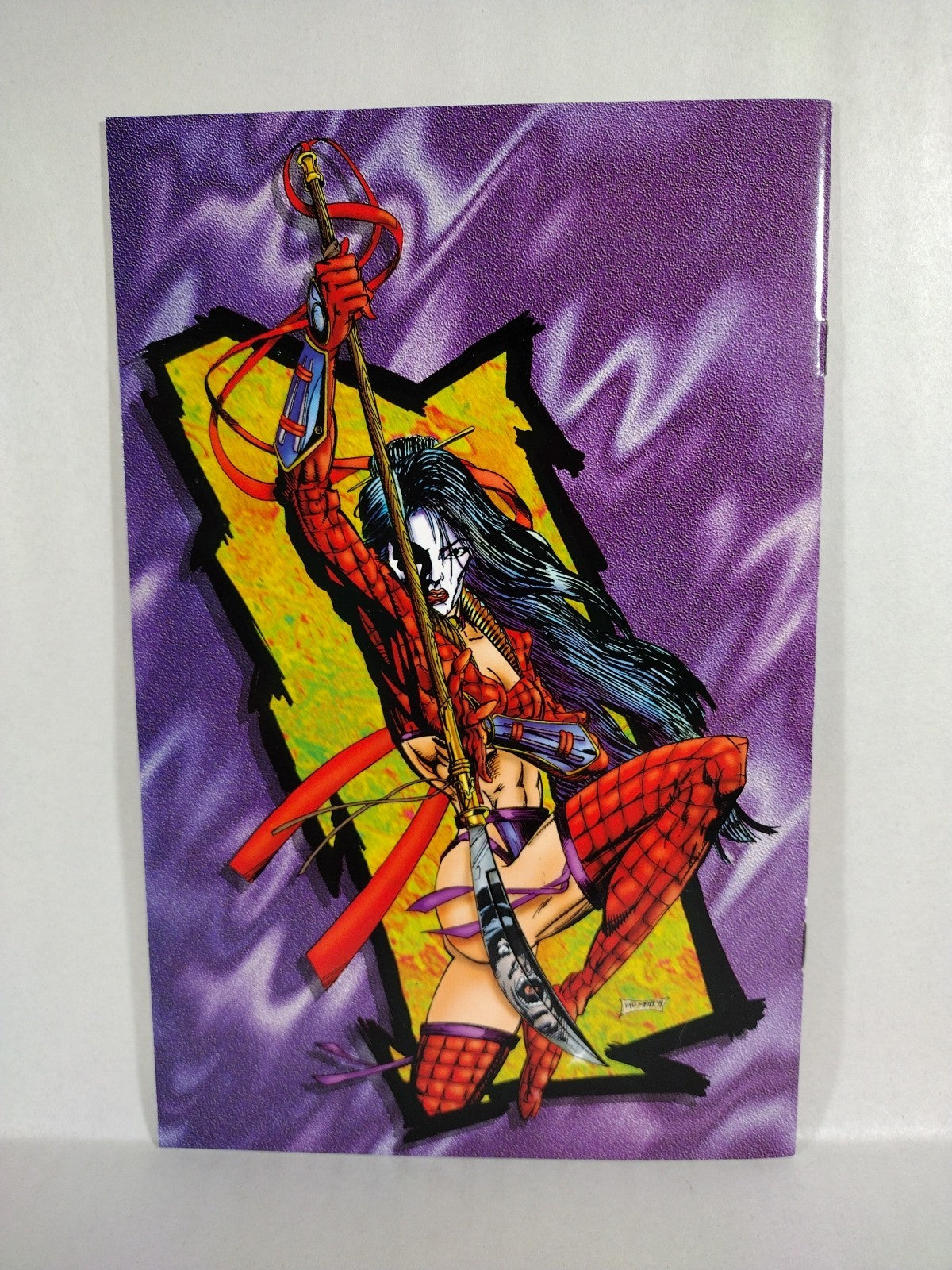 Shi Way Of The Warrior #2 Crusade Comic 1994 Commemorative Edition Cardstock Cvr