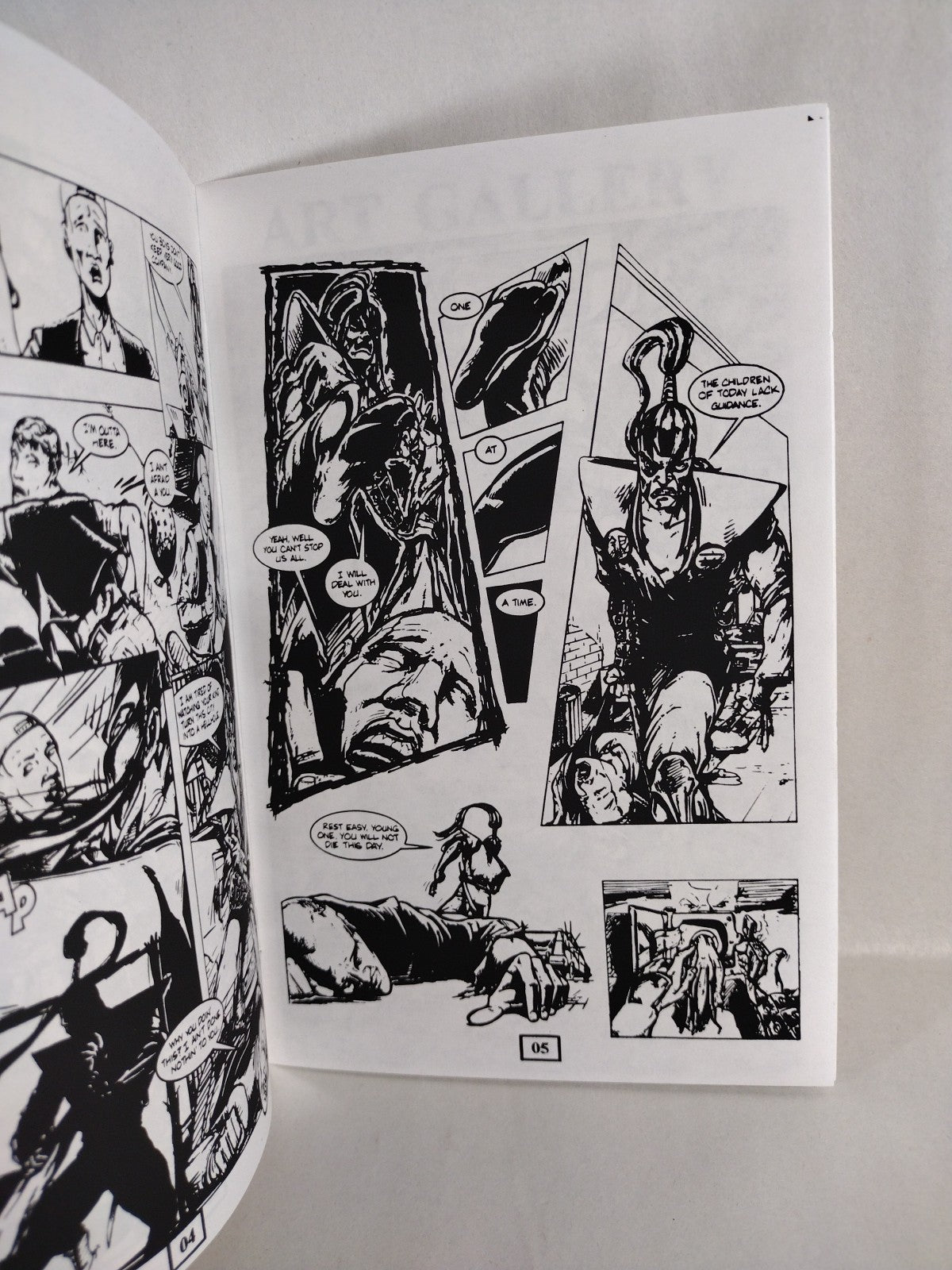 Gin-Ryu 1994 Believe In Yourself Comic Ashcan Preview Comic Signed #'d 417/1000