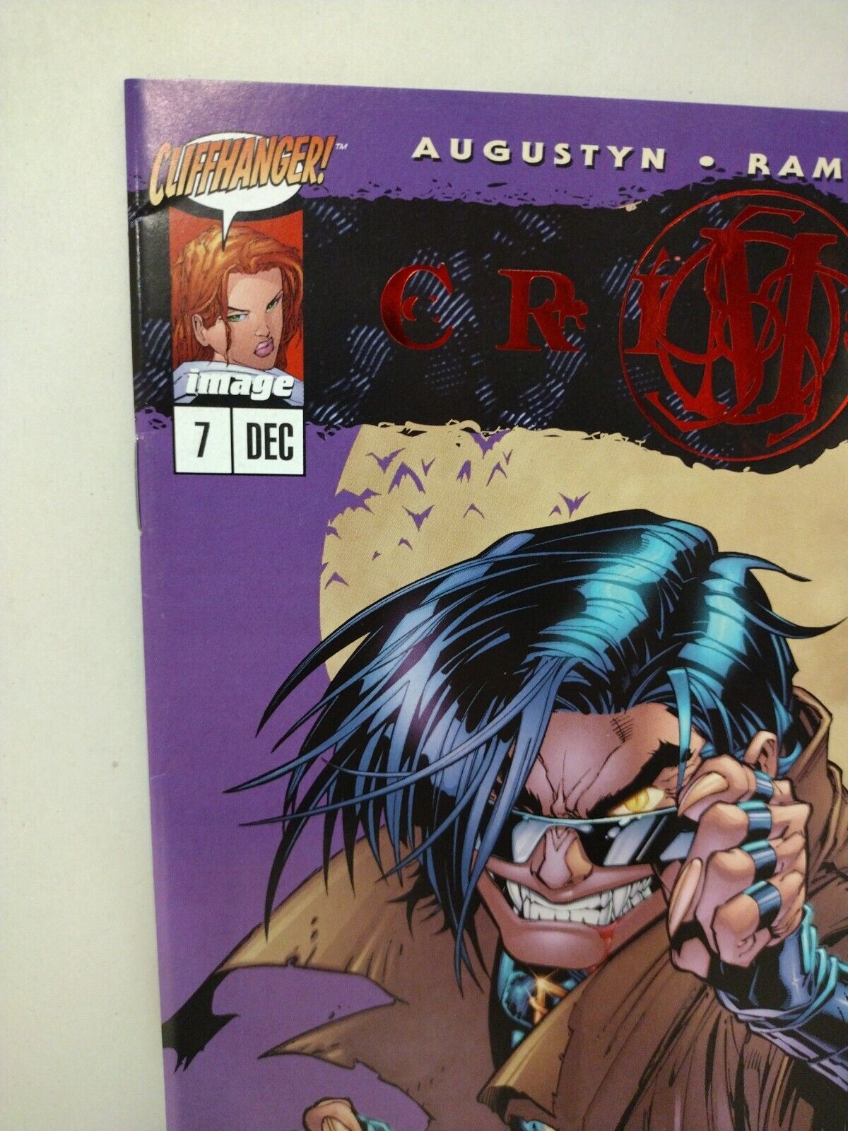 Crimson #7 (1998) Dynamic Forces Red Foil Edition COA 4735/10000 Humberto Ramos