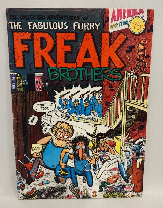 Collected Fabulous Furry Freak Brothers (1971) Zap Comic 75¢ Edition