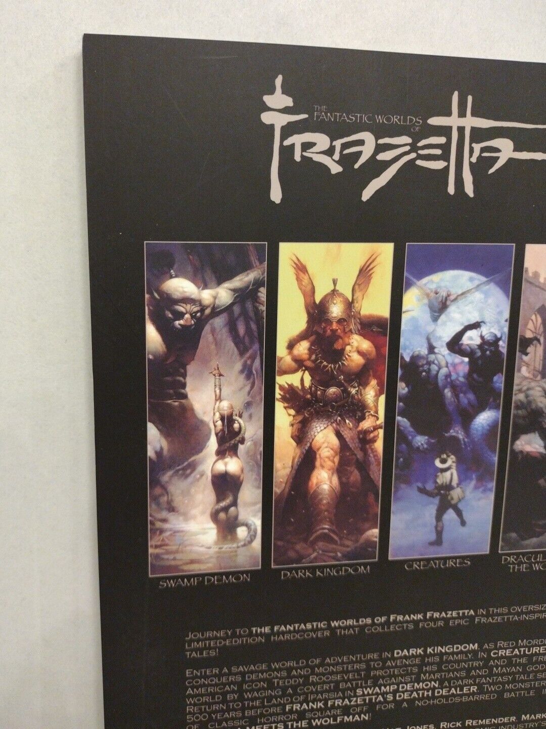 Fantastic Worlds of Frazetta Vol 1 (2009) Image TPB SC Dracula Wolfman Remender