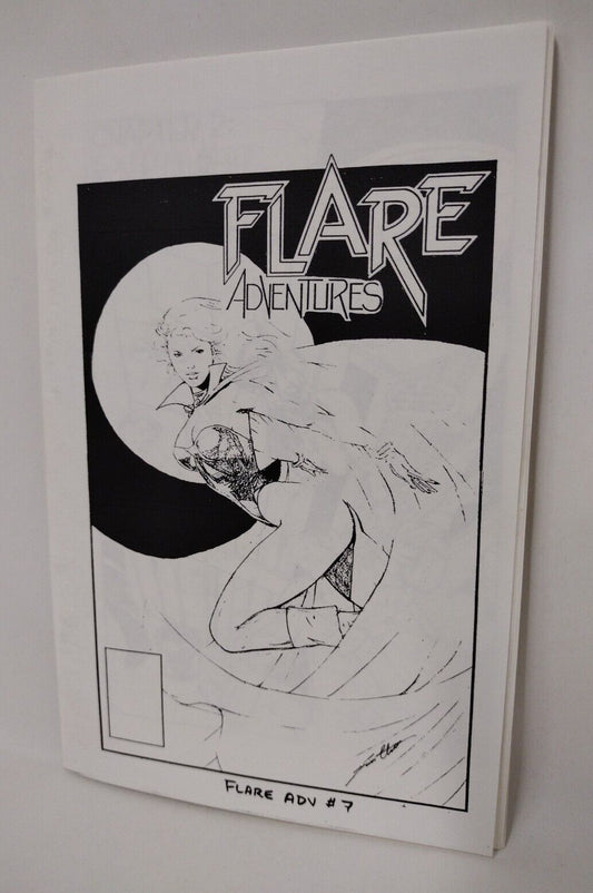 Flare Adventures #7 Champions Classic Flipbook Rare Production Ashcan Unused Cvr