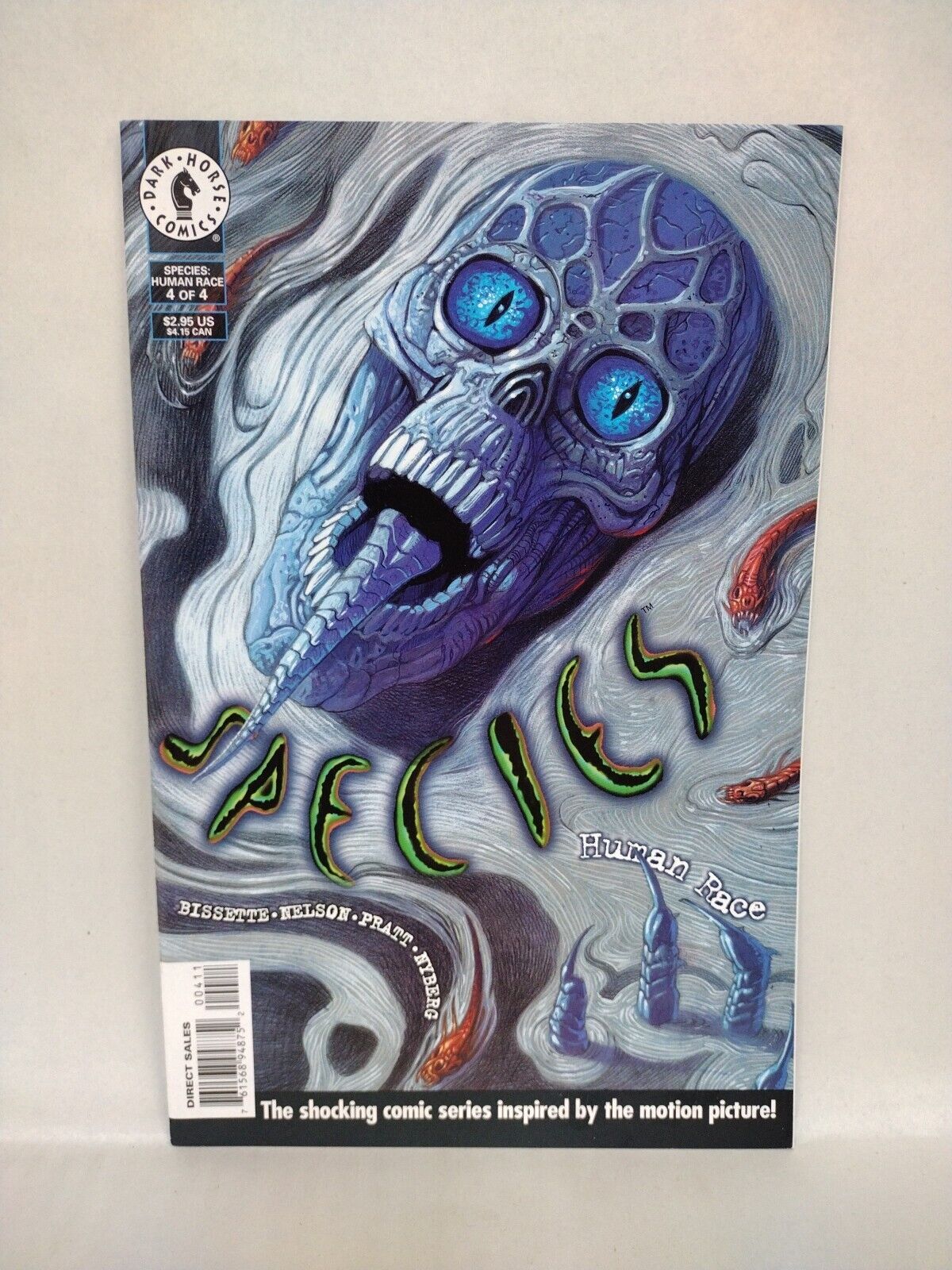 Species (1996) Complete Dark Horse Comic Series #1 2 3 4 Human Race #1 2 3 4