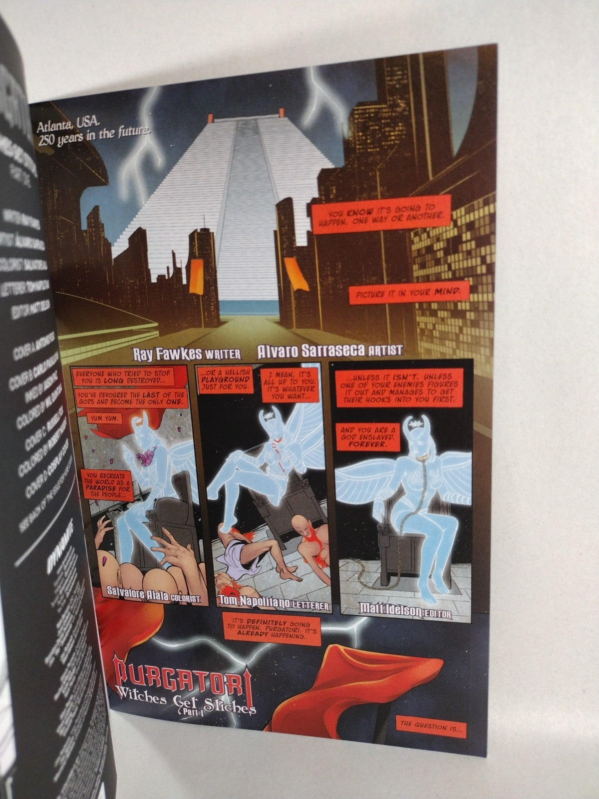 Purgatori #1 (2021) Dynamite Comic Blank Sketch Variant Cover New NM