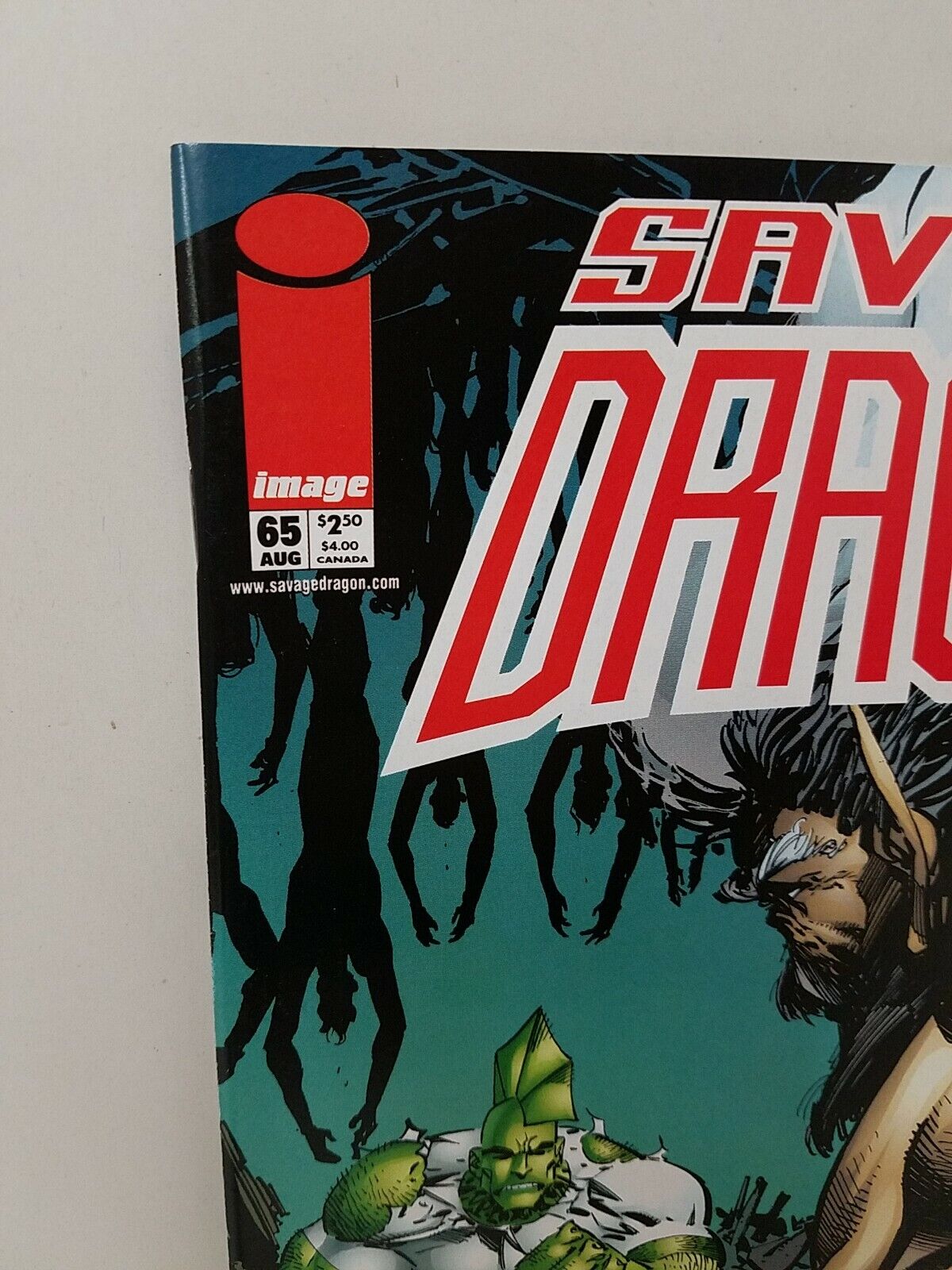 Savage Dragon (1999) #65 Image Comic Erik Larsen Low Print Run Exit Marcy