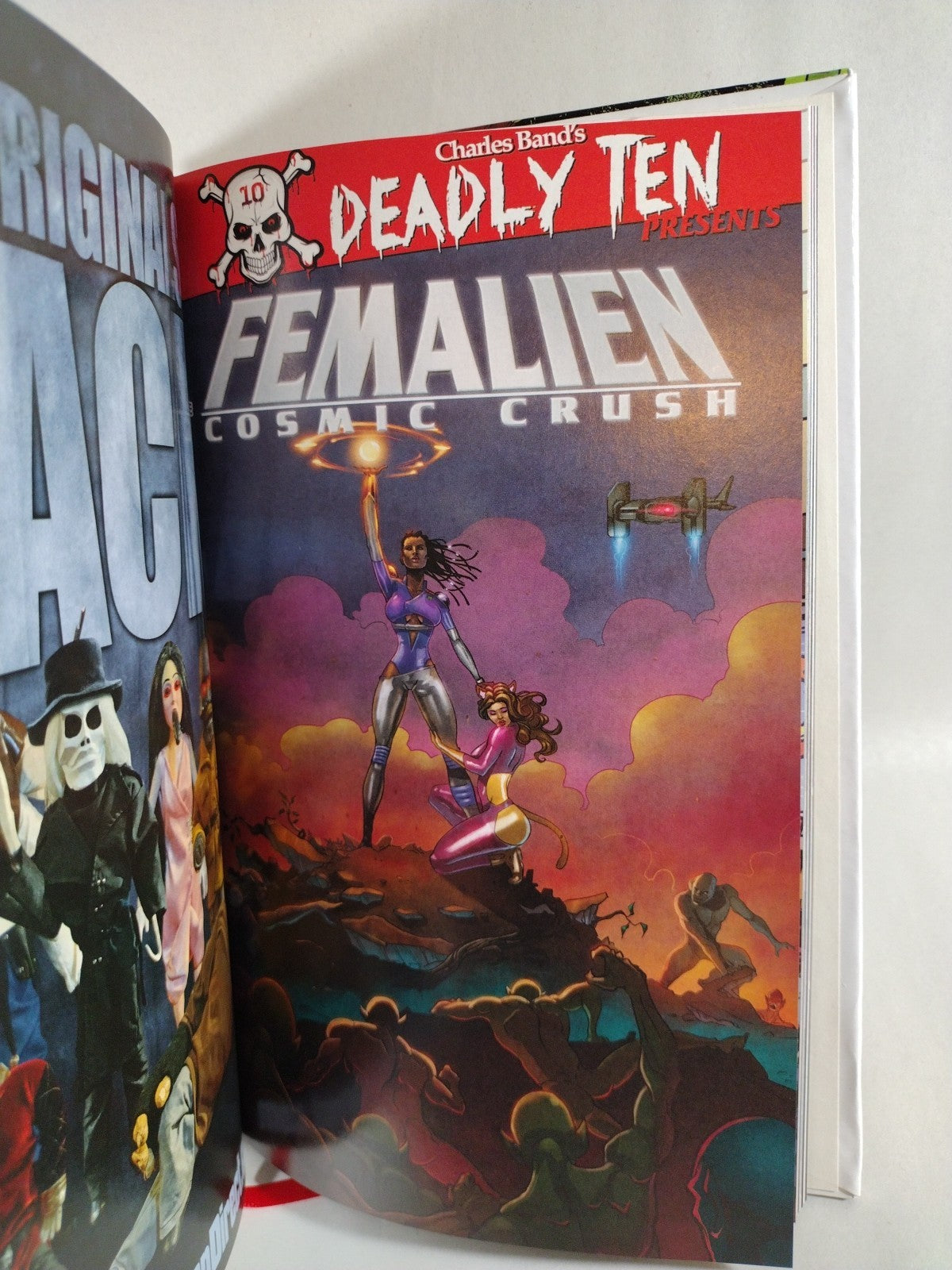 Full Moon Comix Library Edition Custom Bound Comic Hardcover ARG 165 Deadly Ten