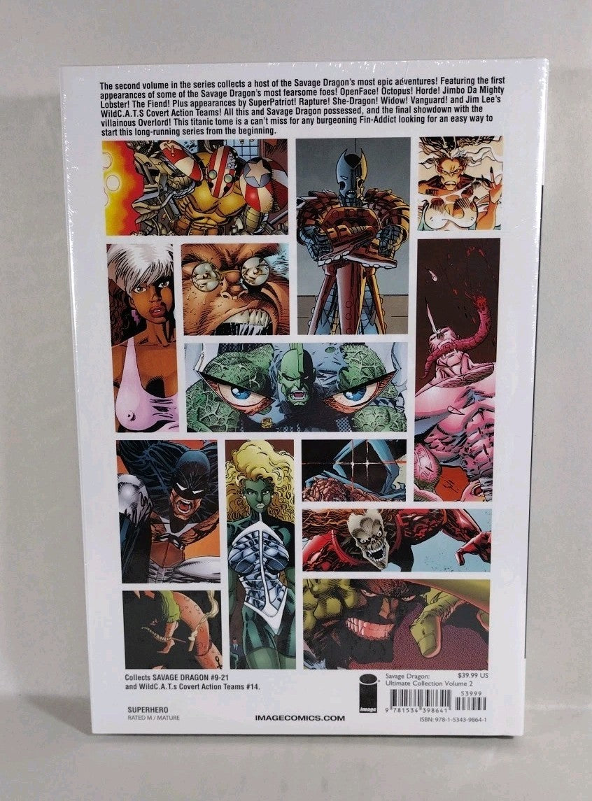 Savage Dragon Ultimate Collection Vol 2 (2022) Image Comics HC Erik Larsen New 