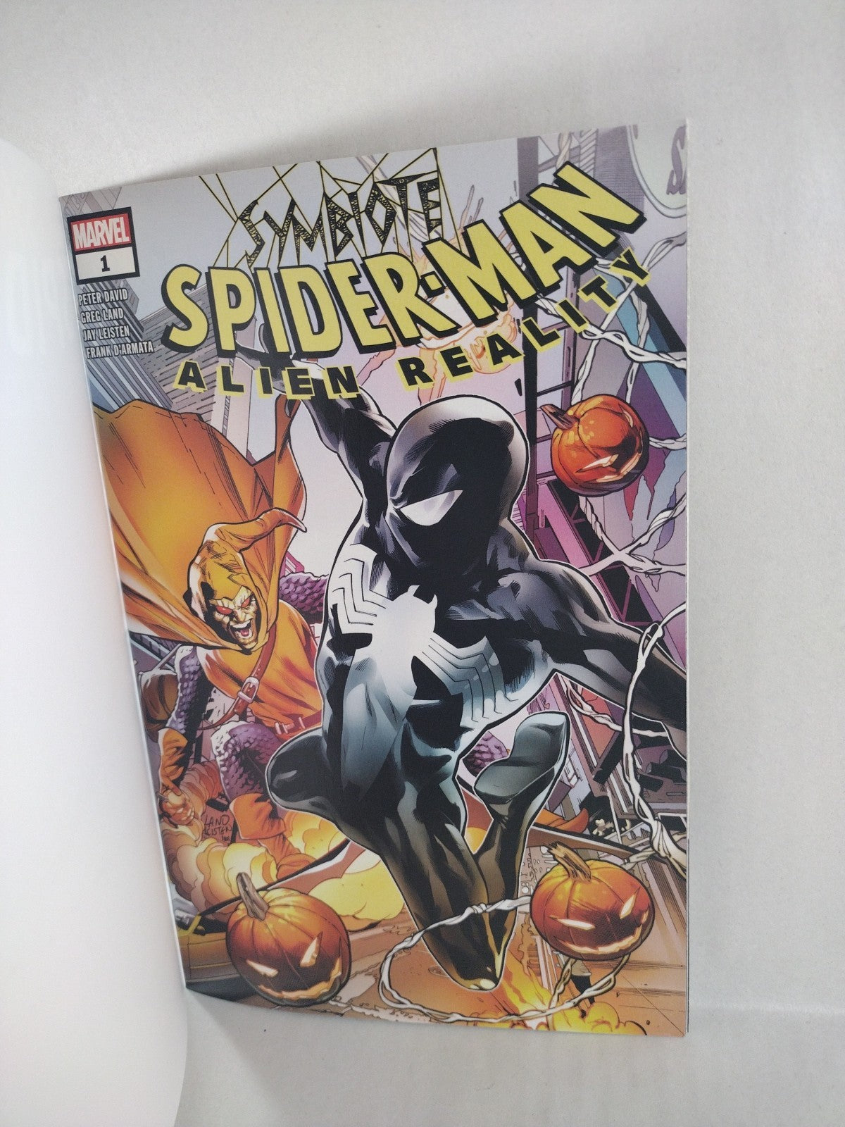 Symbiote Spider-Man Alien Reality #1 (2020) Marvel Black Blank Cover Comic NM