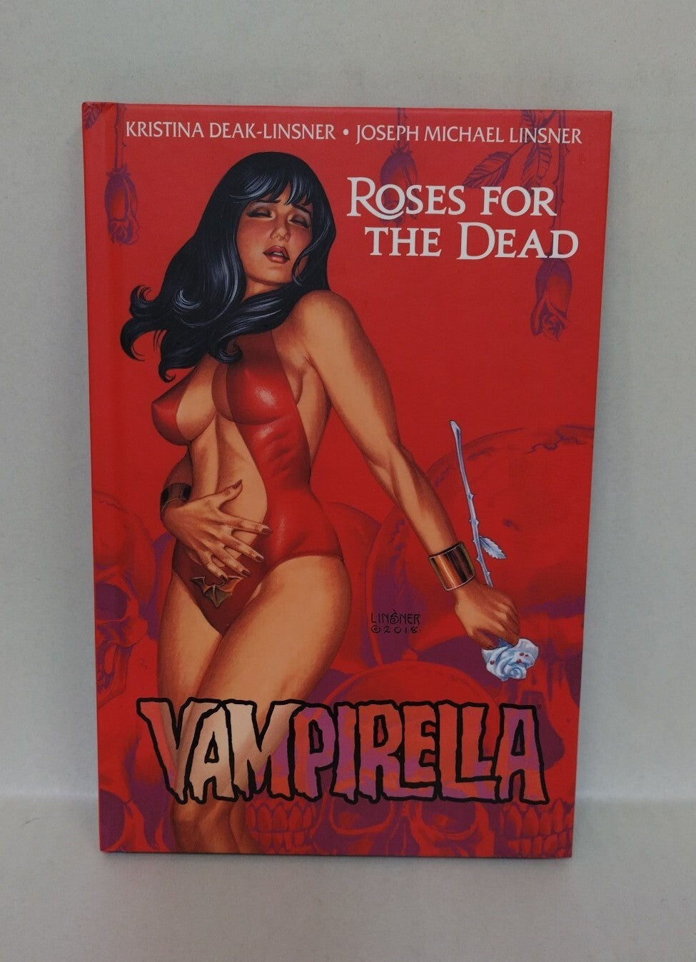 Vampirella Roses for the Dead HC by Kristina Deak-Linsner (2019 ) Brand New