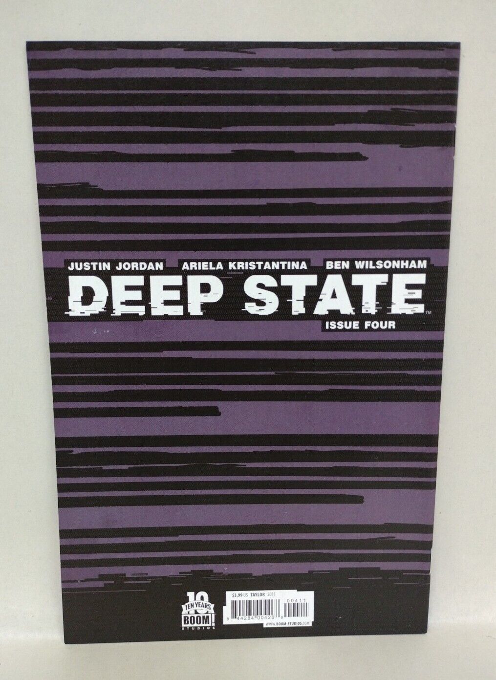 Deep State (2014) Boom Studios Comic Lot Set #1 2 3 4 6 NM Justin Jordan