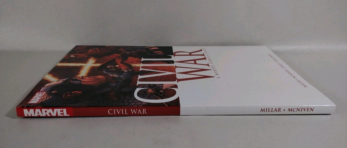 Civil War (2021) Marvel Comics Event TPB Mark Millar New