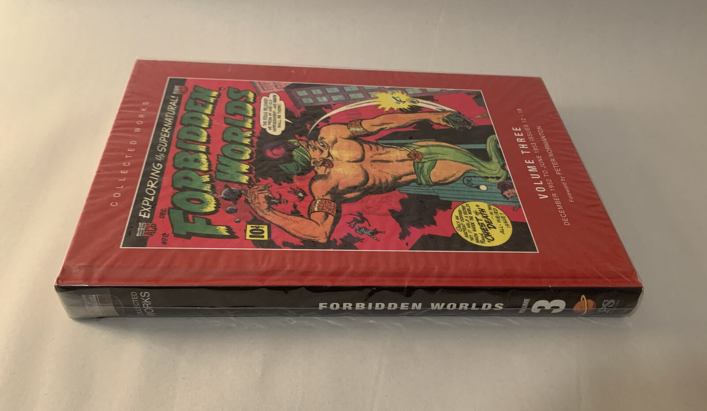 Forbidden Worlds Vol 3 HC  LTD to 1000 copies LONG OUT OF PRINT